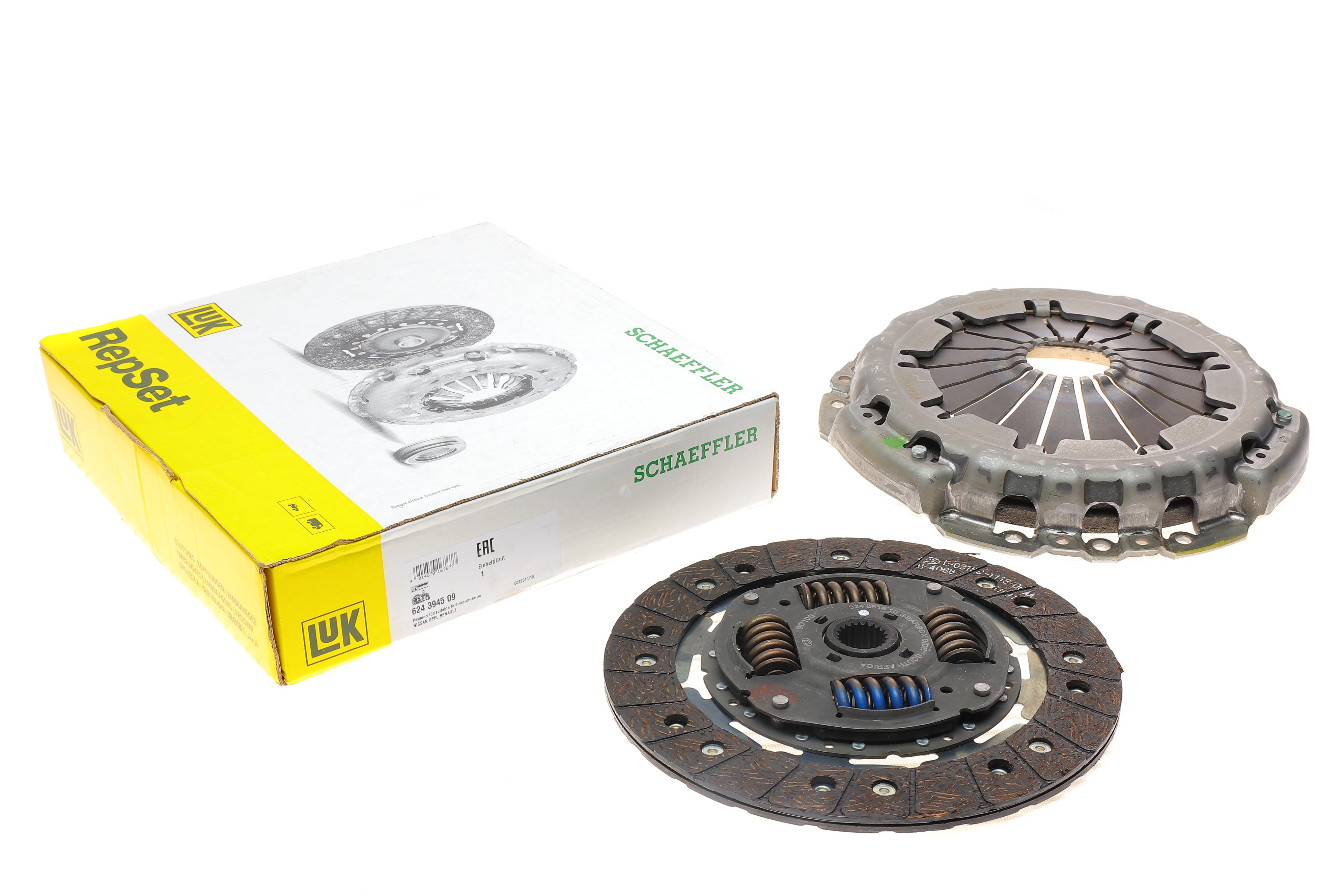 Комплект зчеплення Renault Trafic/Opel Vivaro 2.5dCi/DTI 04-, 99kw, G9U 730