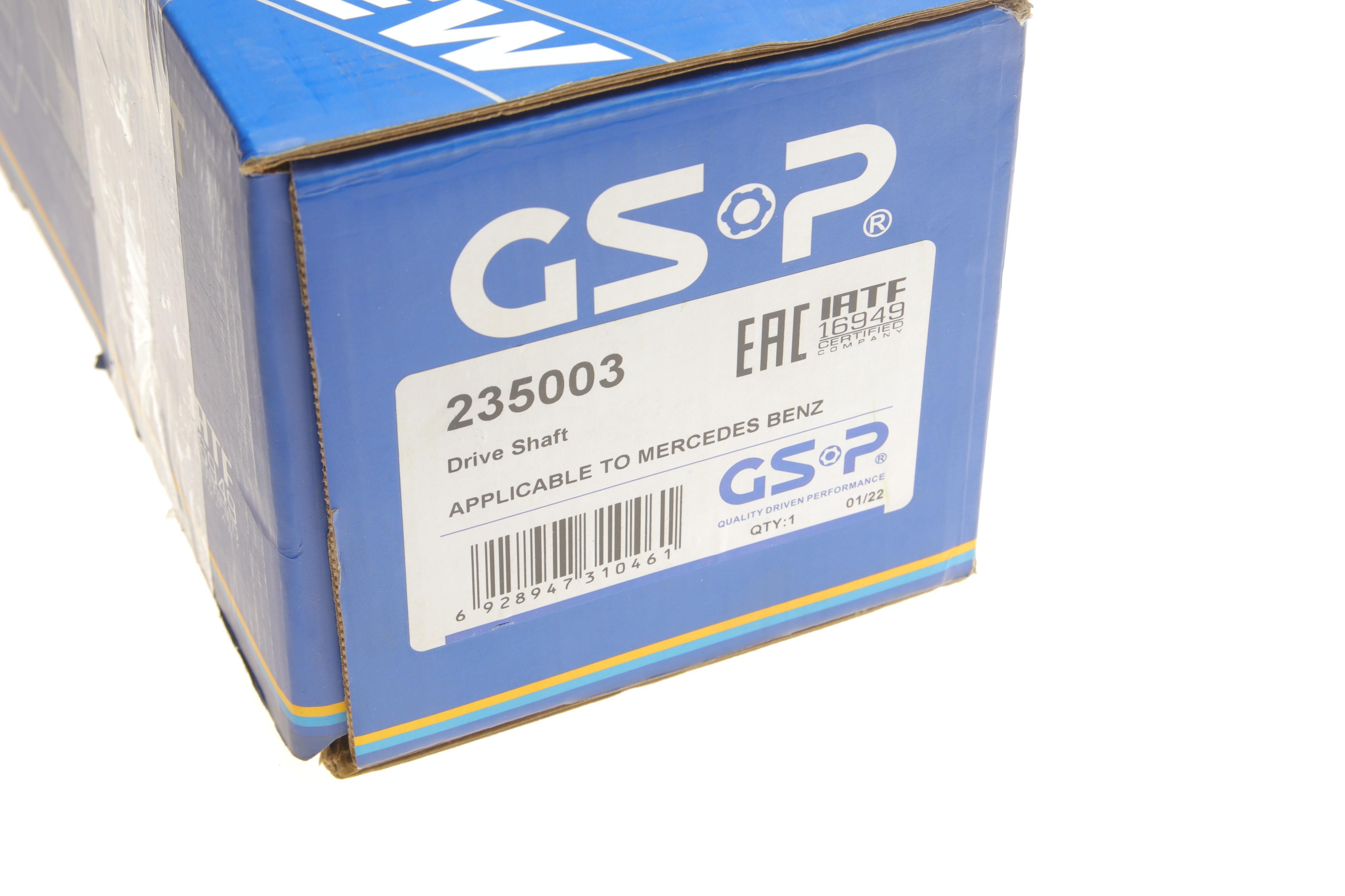 Піввісь MB Vito CDI 99-03 (27x71, 5x506x48T) (+ABS)