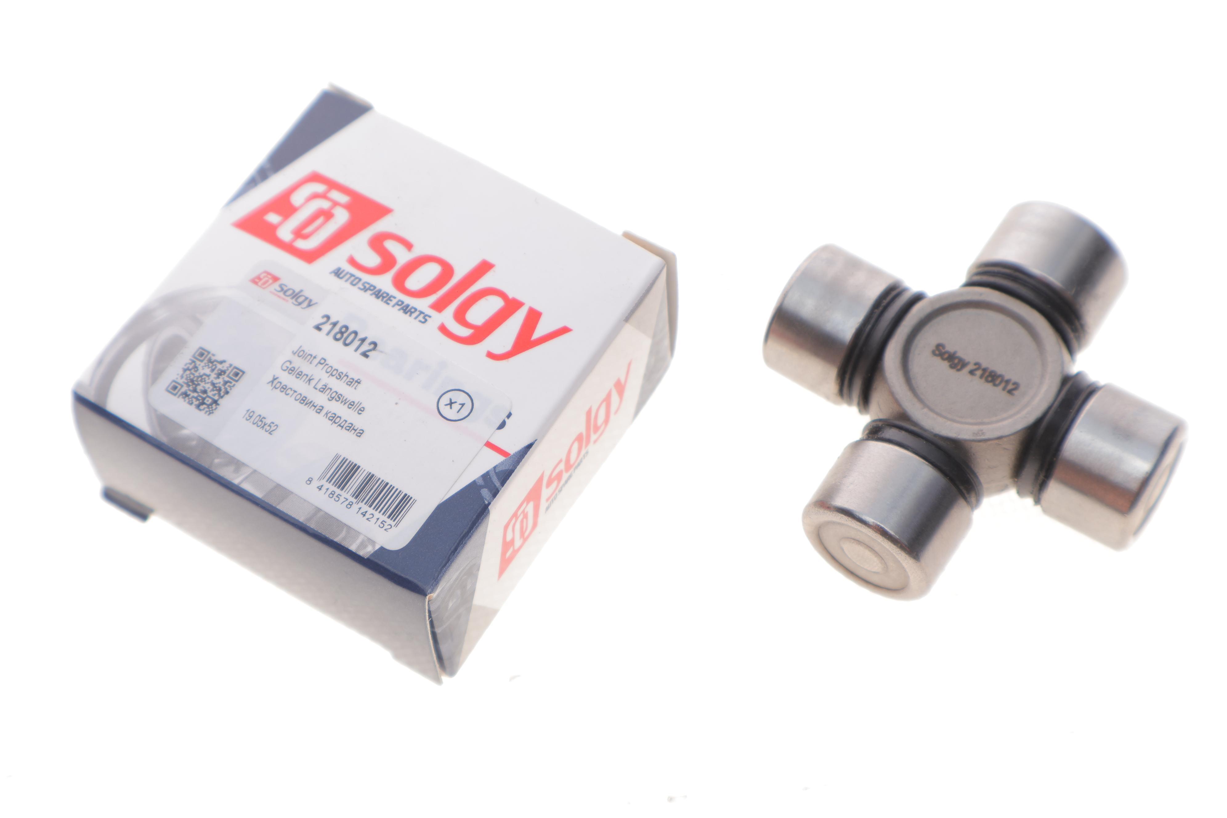 Хрестовина кардана (19.05x52) Dacia Duster 10- (без масленки)