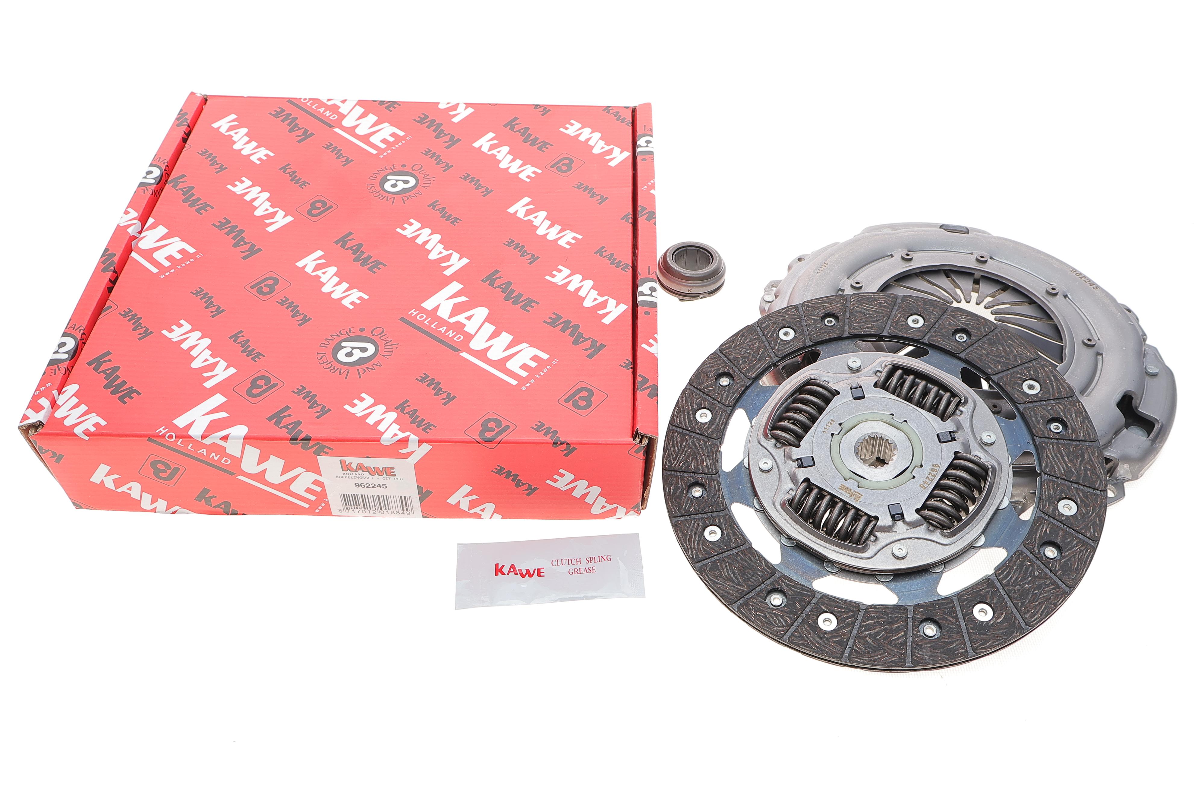 Комплект зчеплення Citroen Berlingo/Peugeot Partner 1.6HDi 04- (55/66kw) (d=230mm) (+вижимний)