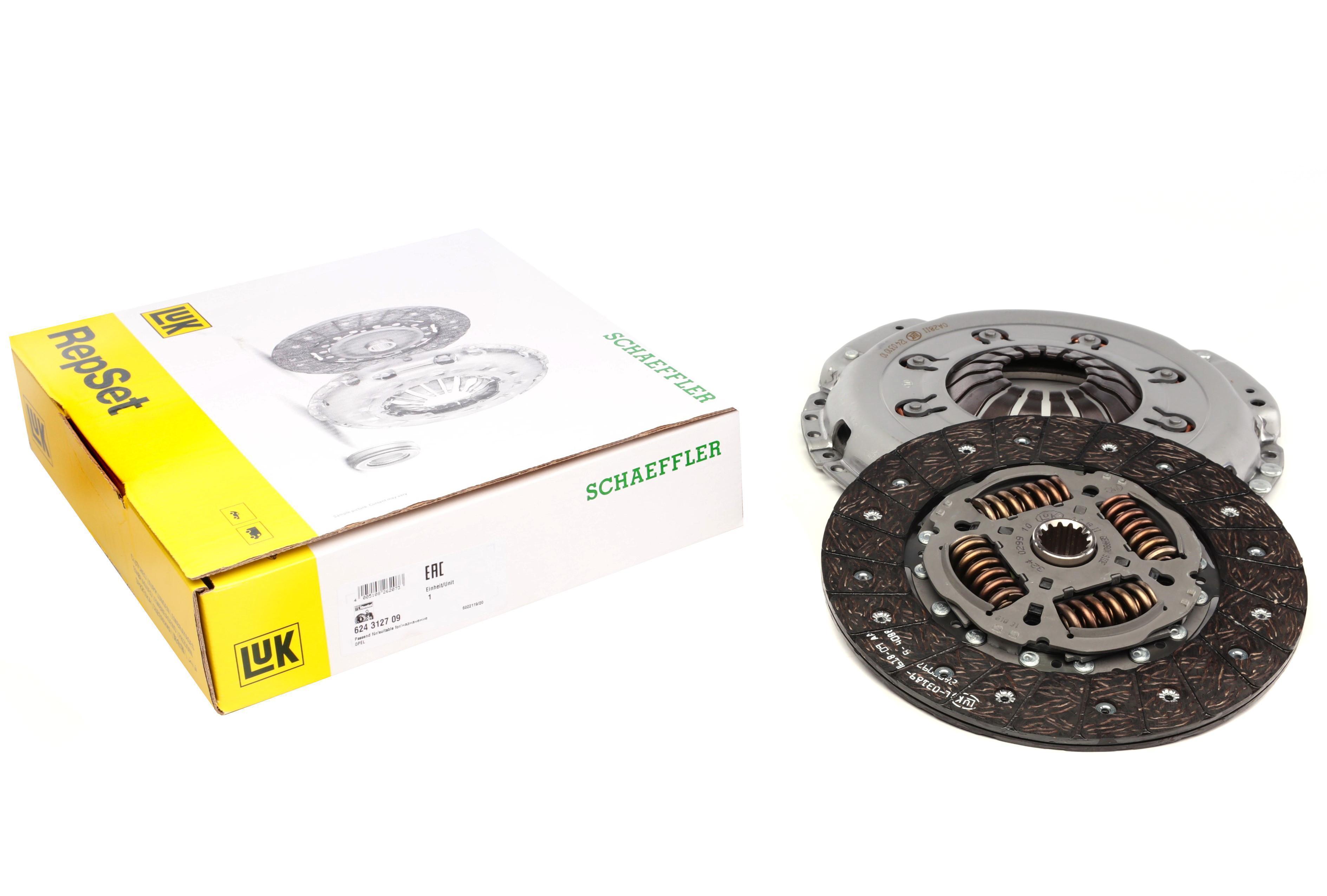 Комплект зчеплення Opel Astra G/Zafira A 2.2DTI 02-05