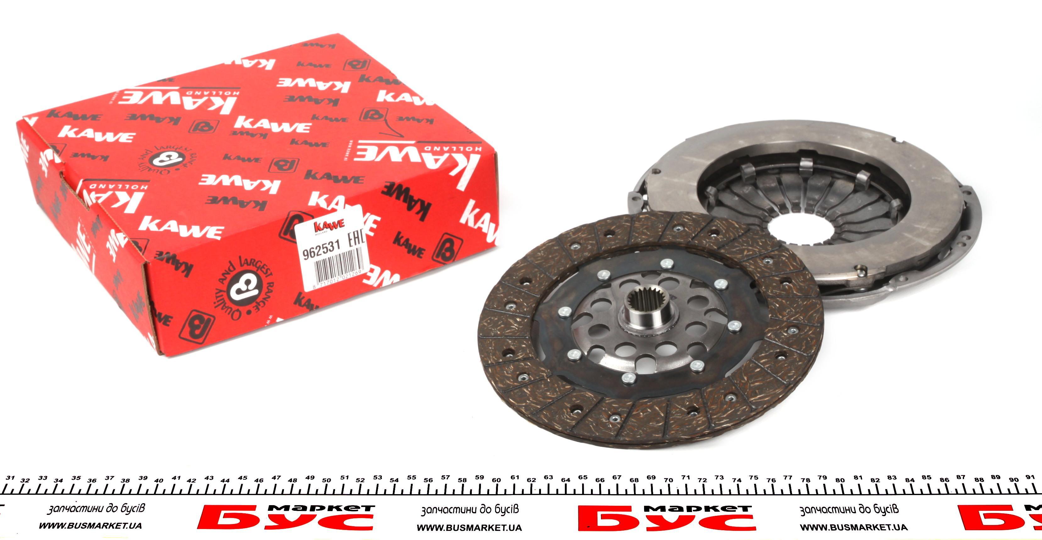 Комплект зчеплення Renault Kangoo 1.5dCi 08- (d=230mm)