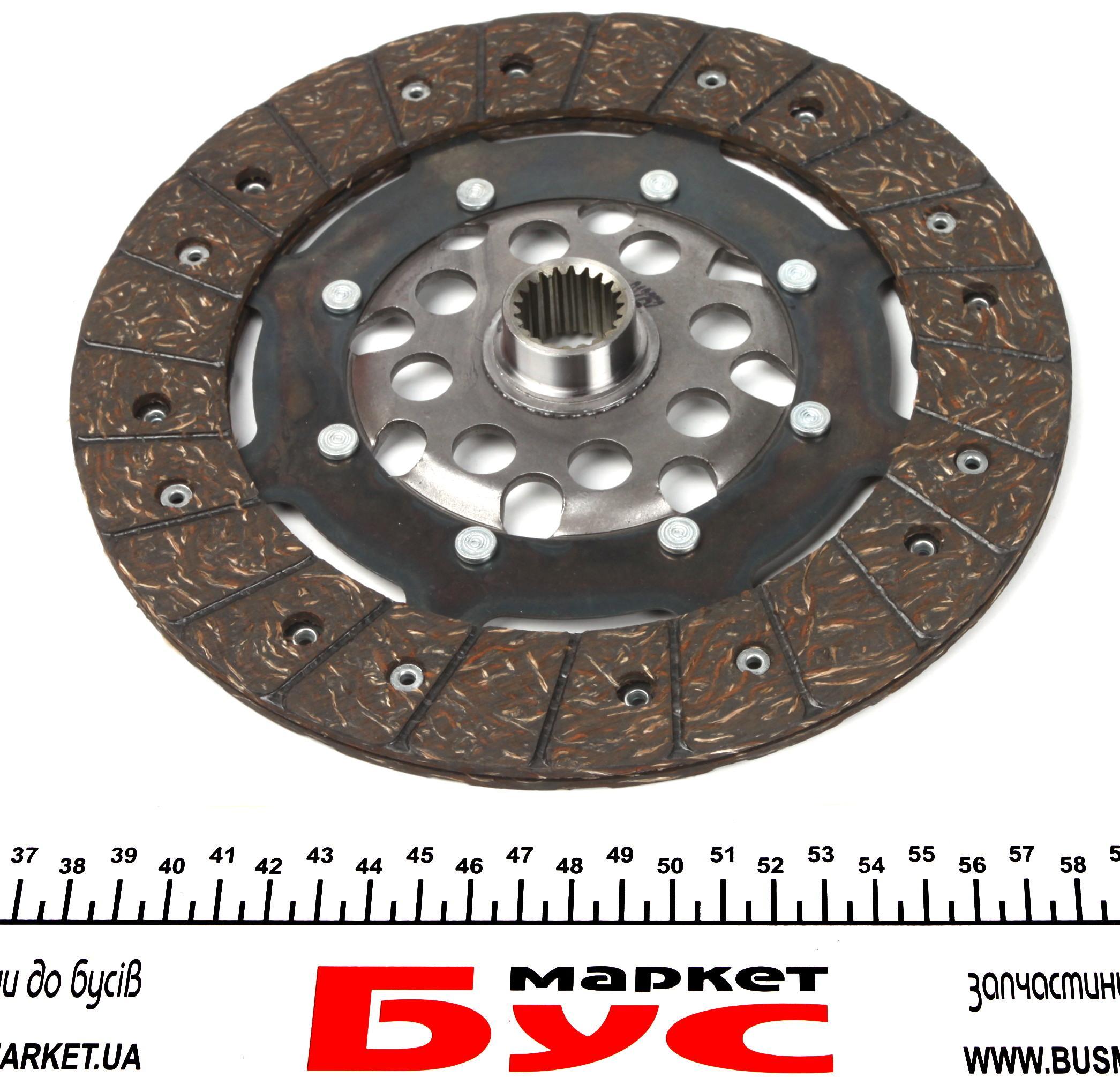 Комплект зчеплення Renault Kangoo 1.5dCi 08- (d=230mm)