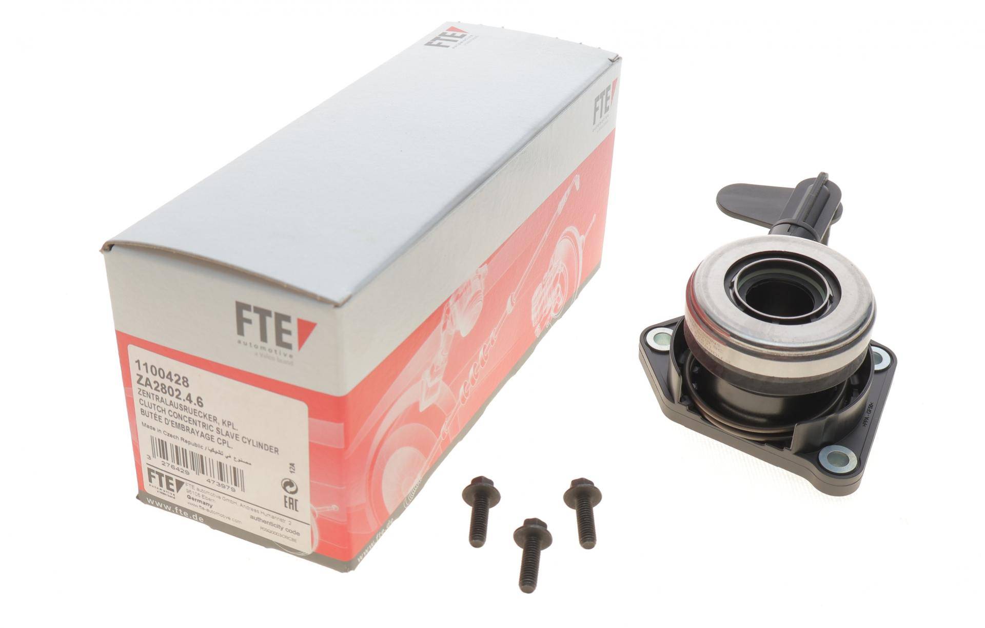 Підшипник вижимний Ford Focus 1.4/1.6/1.8 03- = ZA2802.4.6