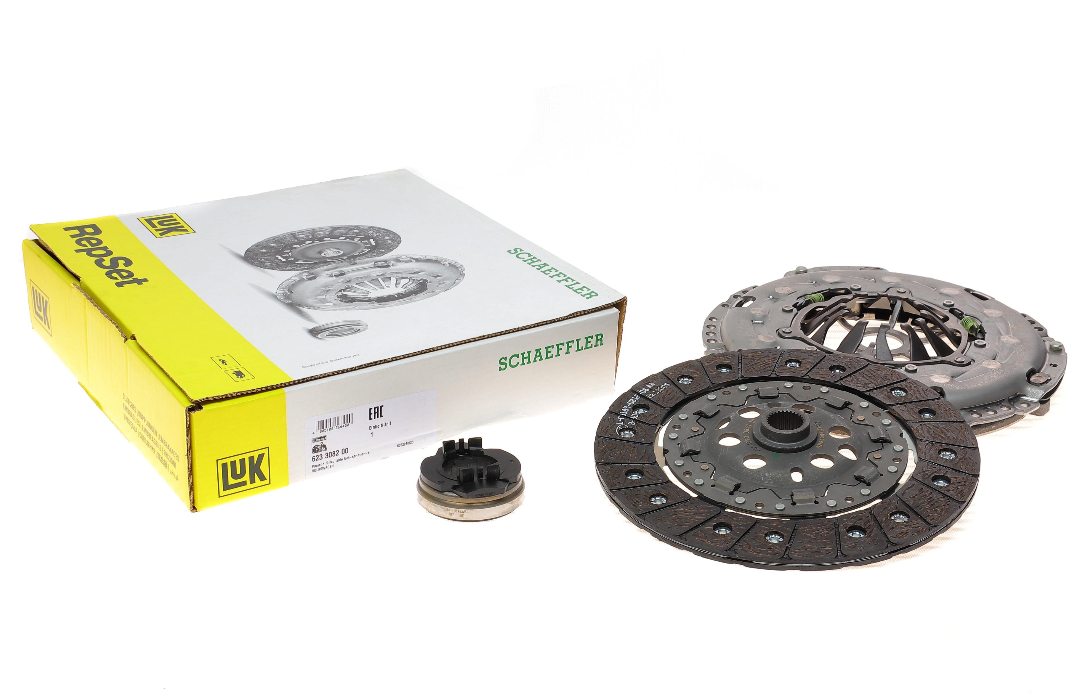 Комплект зчеплення VW T5 1.9TDI (62-77kw) /2.0TDI (62-84kw)/T6 2.0TDI (62-75kw) 15- (d=230mm)