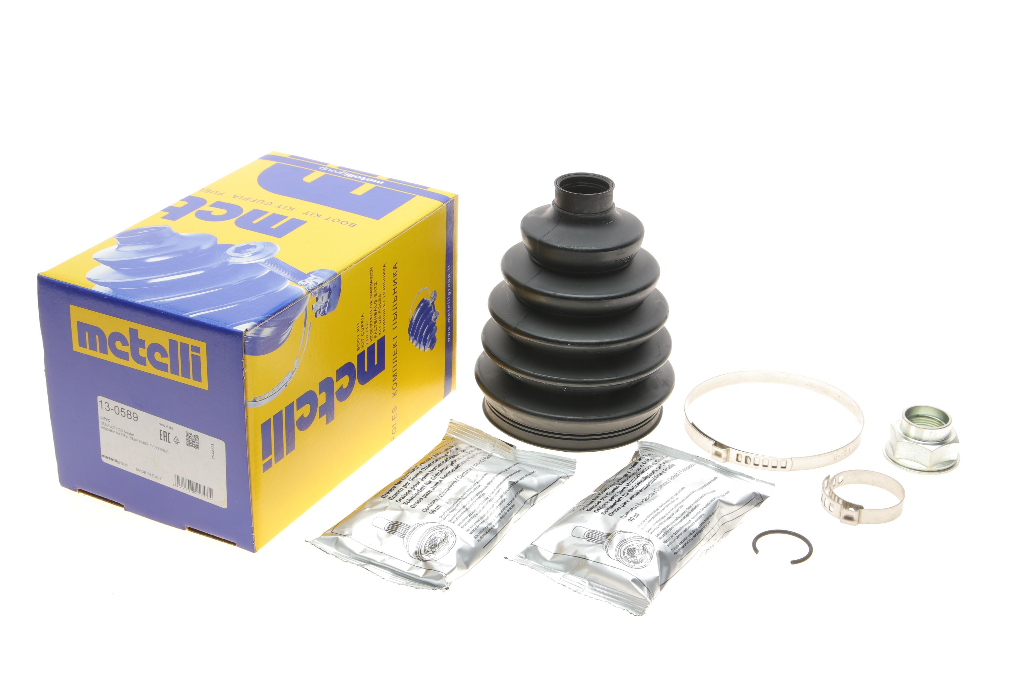 Пильник ШРКШ (зовнішній) Renault Master III 10- (27x98x140) (к-кт)