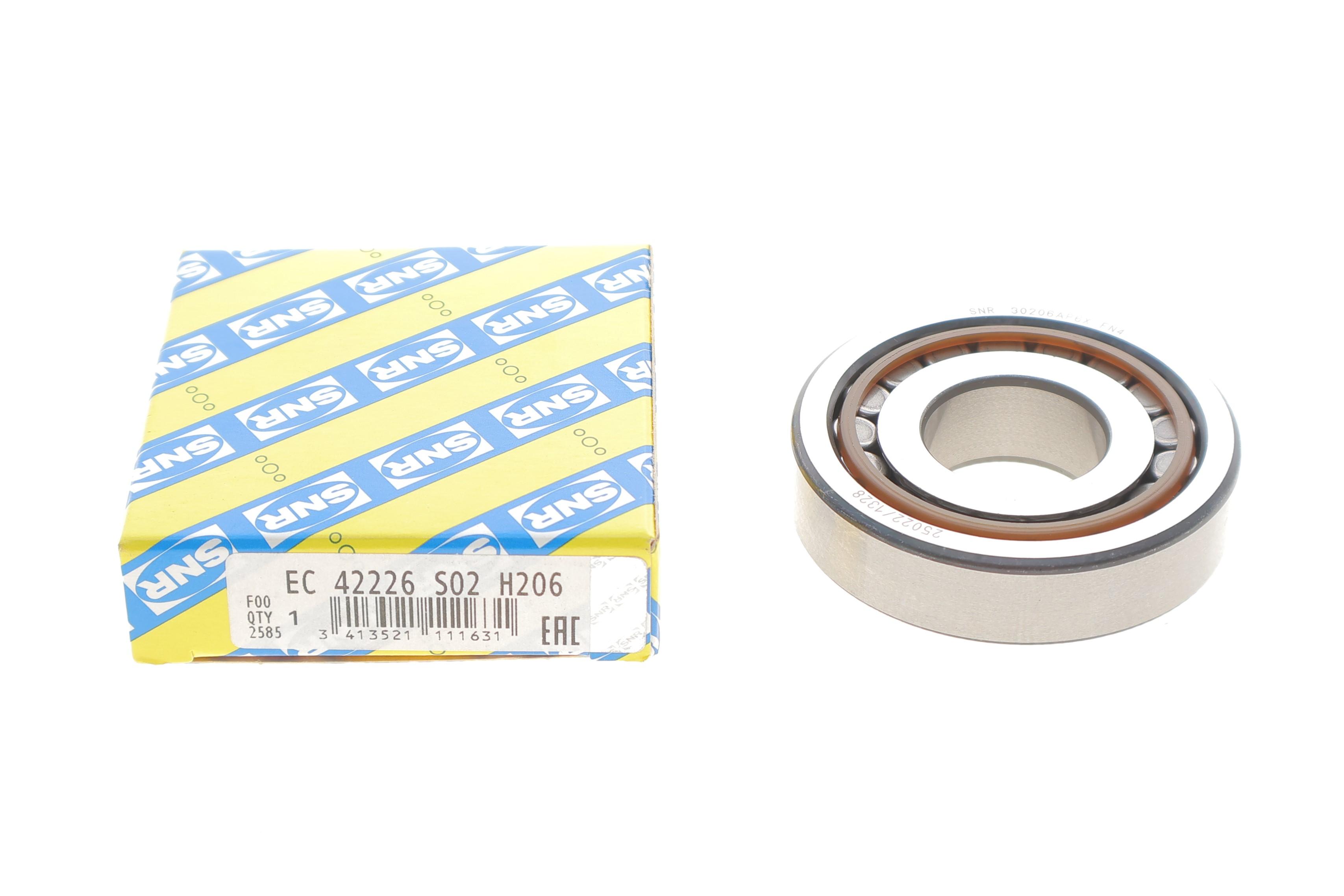 Підшипник КПП Renault Trafic (25х62х17.25)