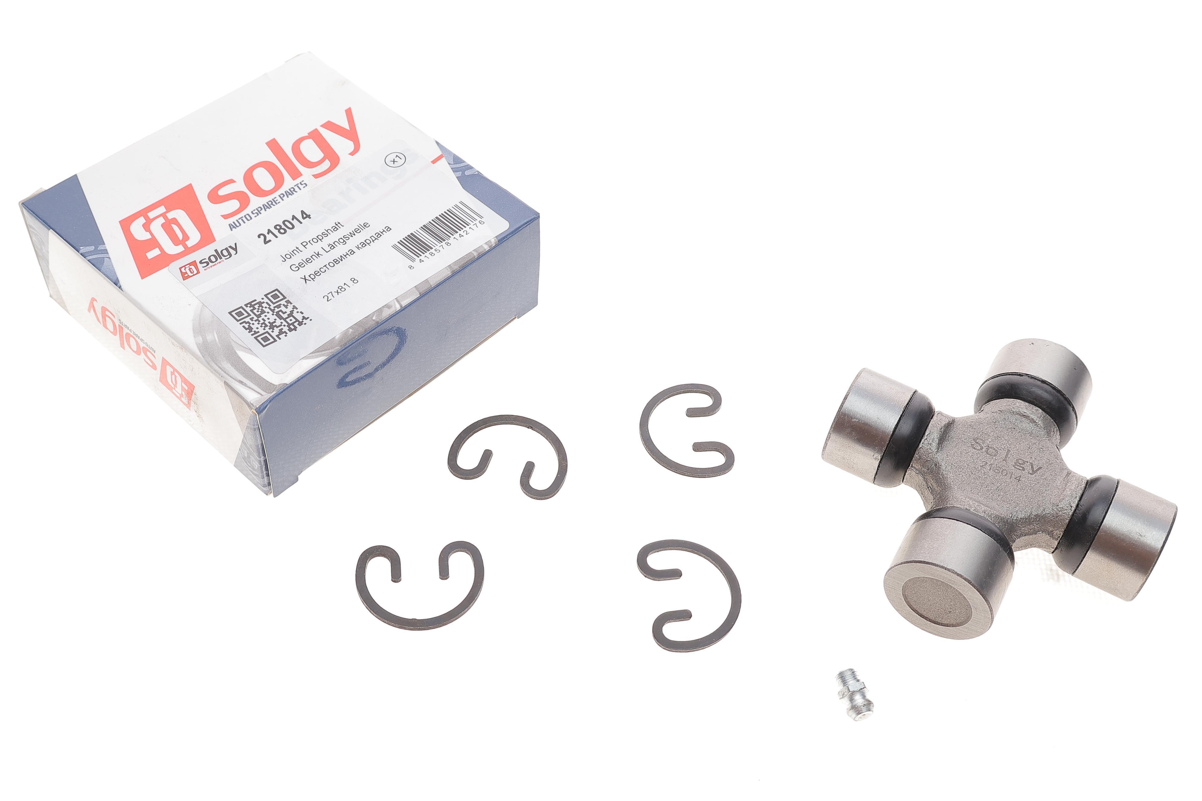 Хрестовина кардана Iveco Daily (27x81.8) (з масленкою)