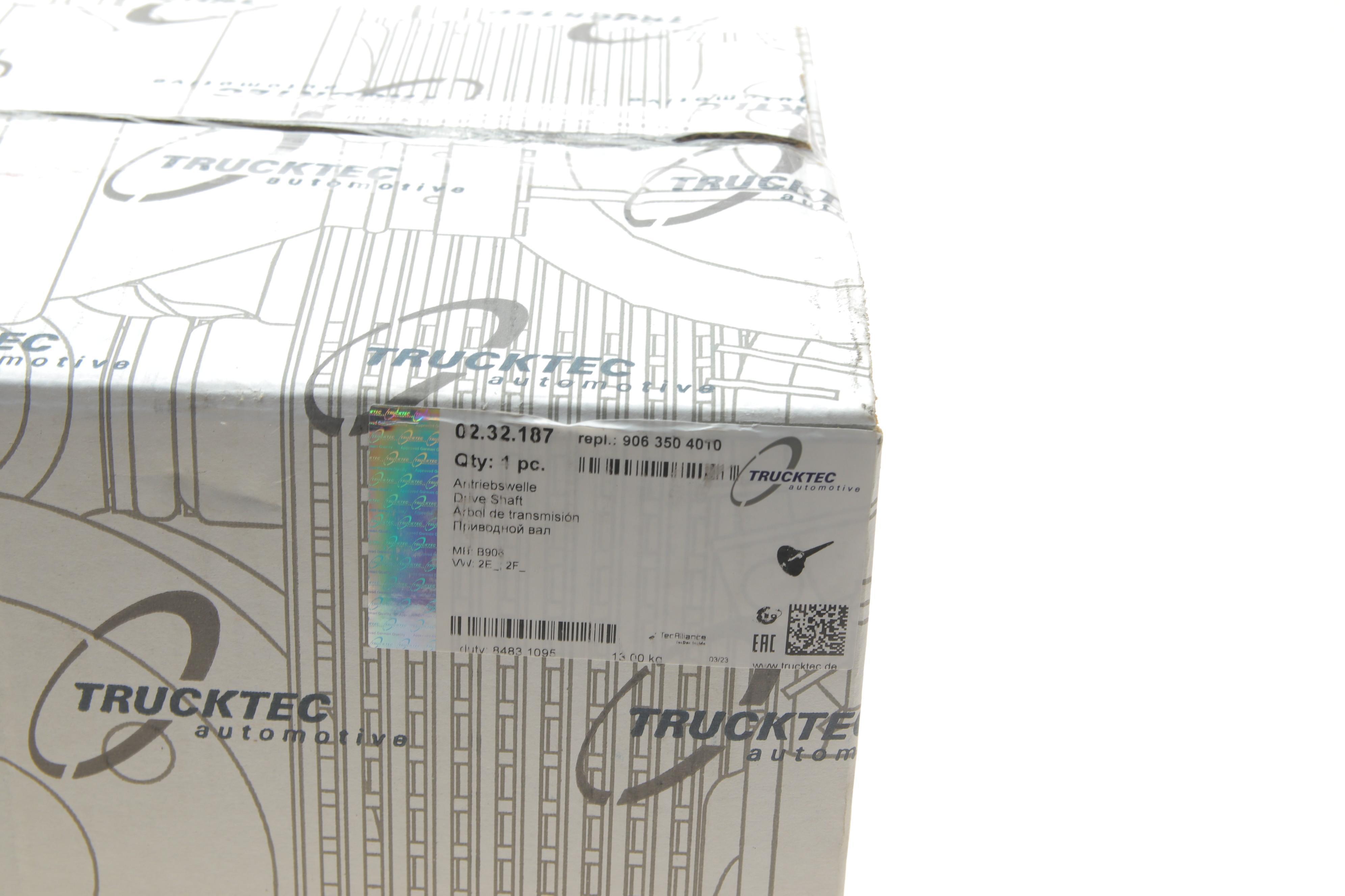 Піввісь (задня) MB Sprinter/VW Crafter 06- (R) (d=39, 45/z=30/l=940)