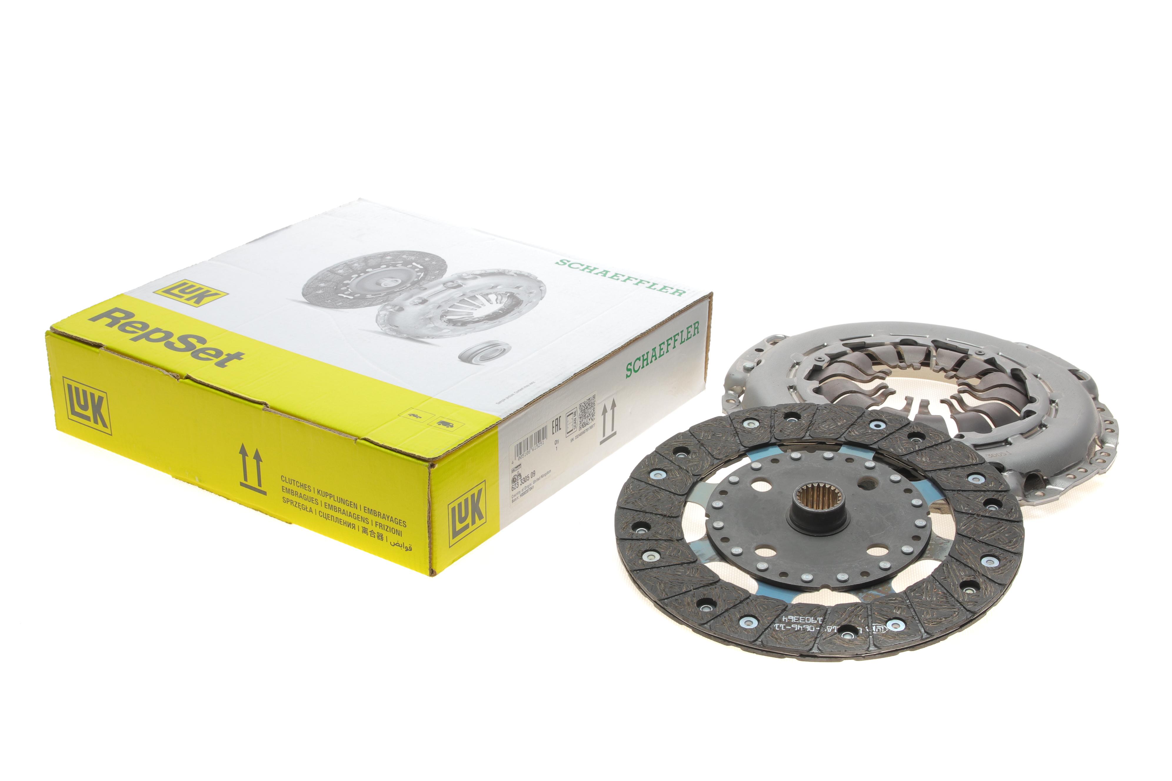 Комплект зчеплення Renault Megane III/Scenic III 1.4TCe 09- 96kw, d=230mm, H4J 700