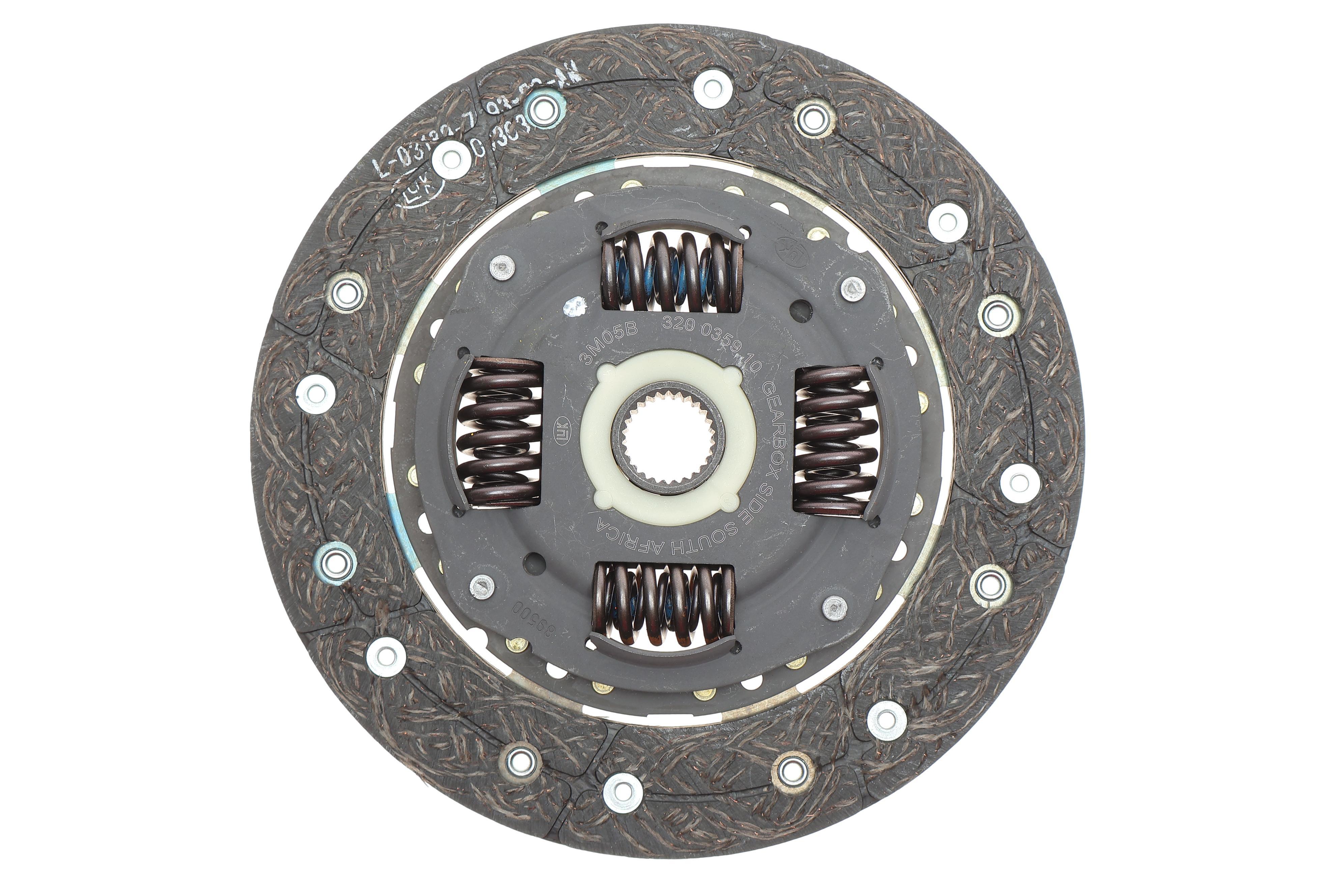 Комплект зчеплення Renault Kangoo 1.6 16V 08- (d=200mm) K7M 750, K4M 830/831/834-836