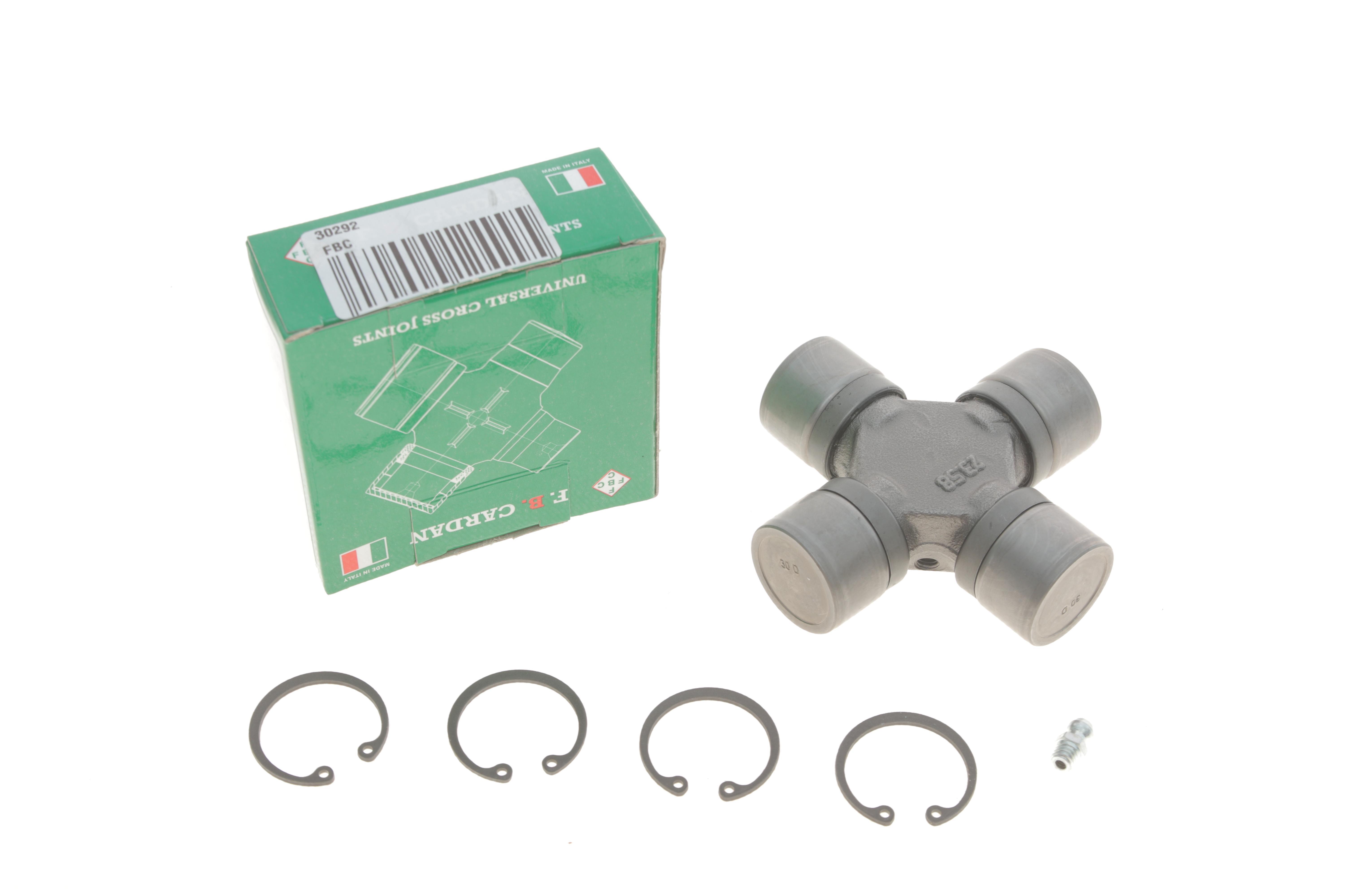 Хрестовина кардана Ford Transit V184 00- (30.2x92) (з масленкою)