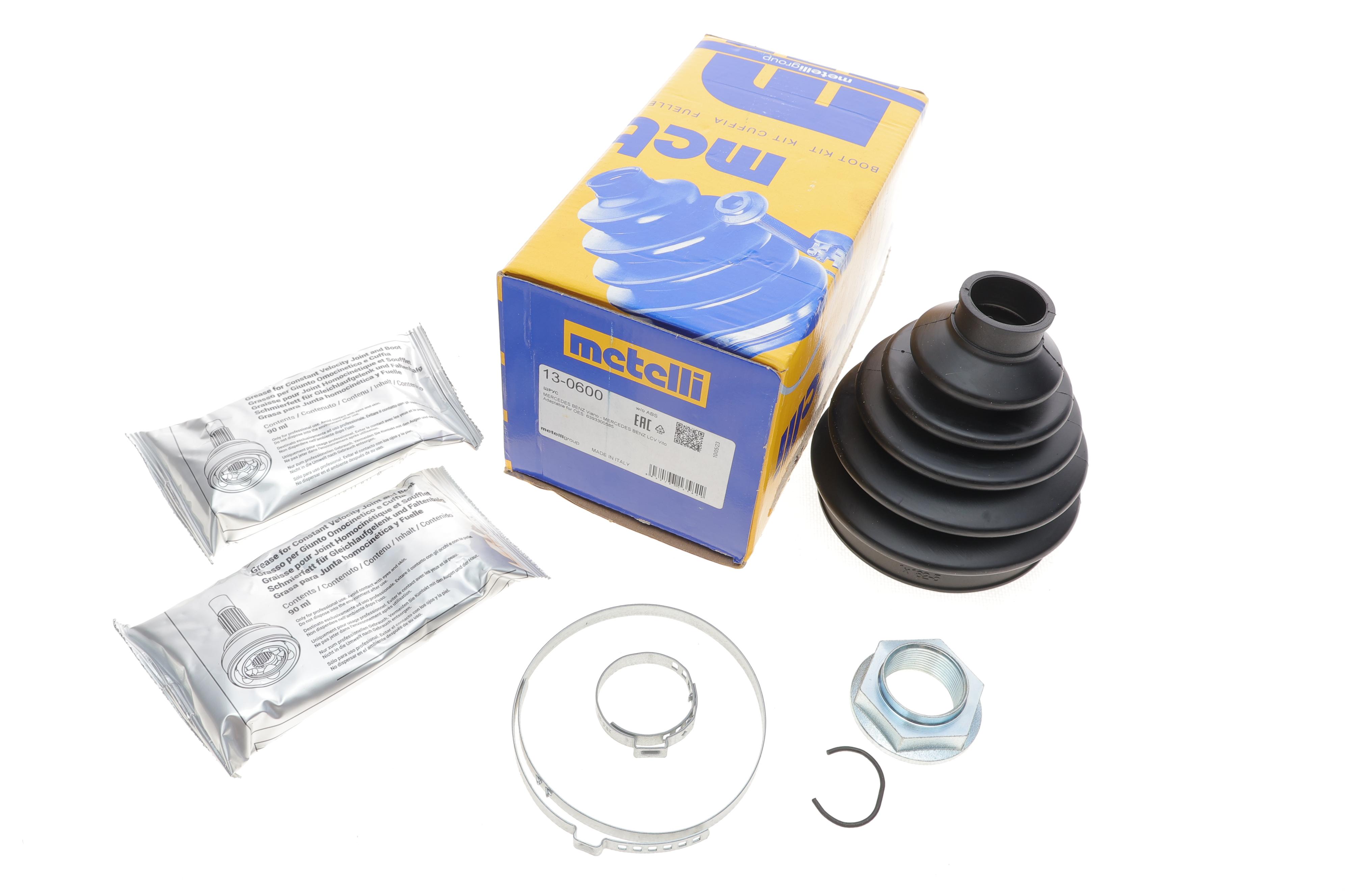 Пильник ШРКШ (зовнішній) MB Vito/Viano (W639) 03- (27.3x96.5x109) (к-кт)