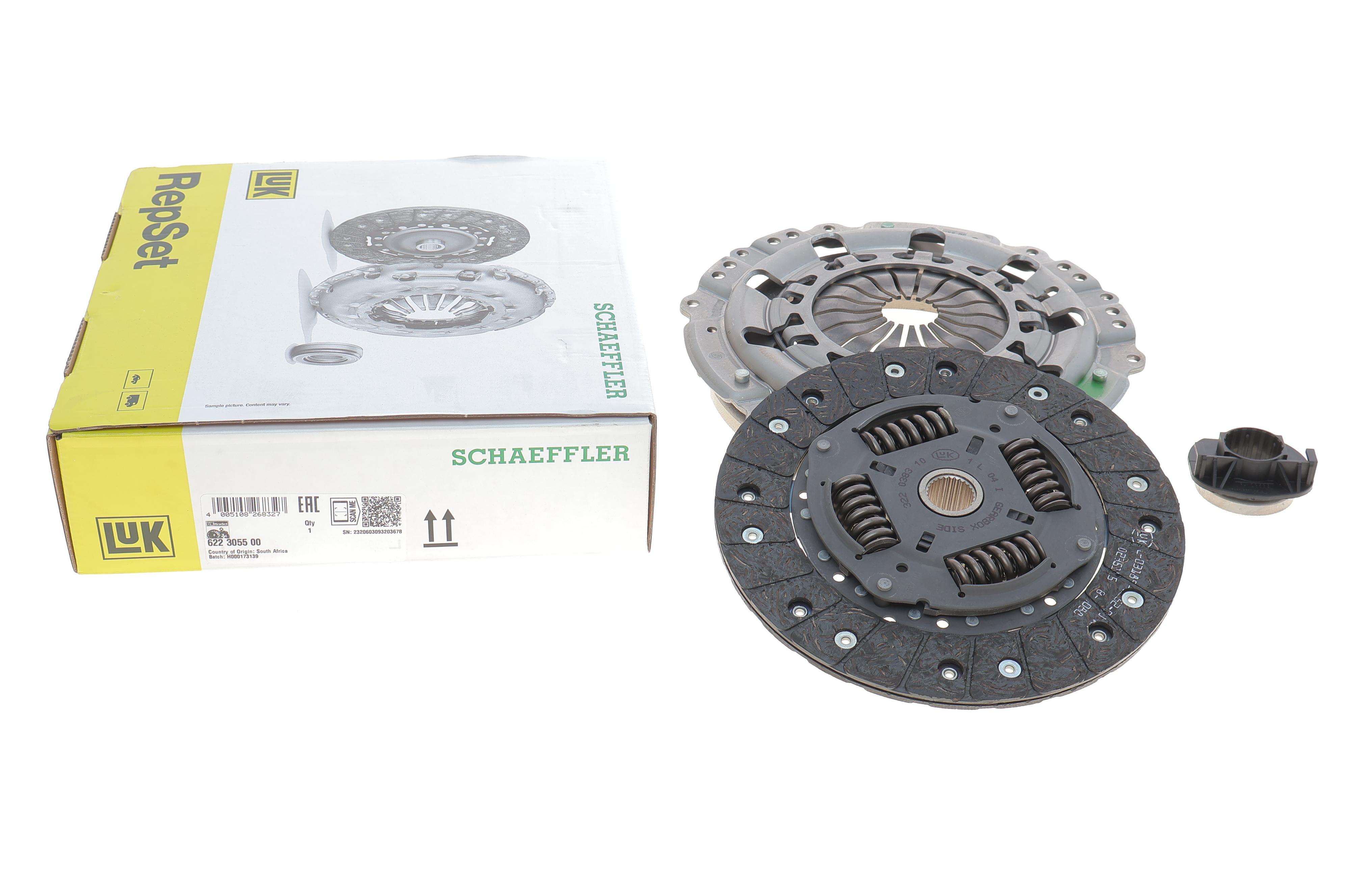 Комплект зчеплення Renault Kangoo 1.5DCI 01-, K9K 700/702/704/710, d=220mm