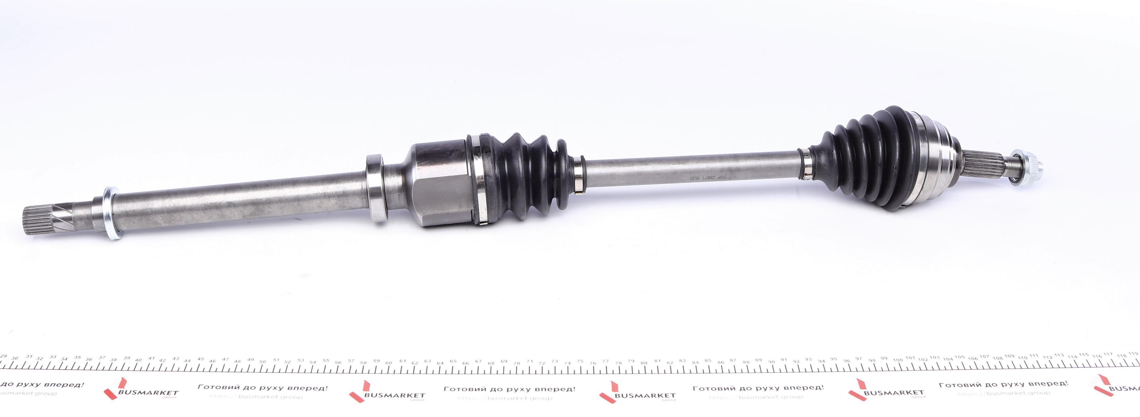 Піввісь Renault Kangoo/Megane 1.4/1.6/1.5DCI 02- (R) (23x26x911)