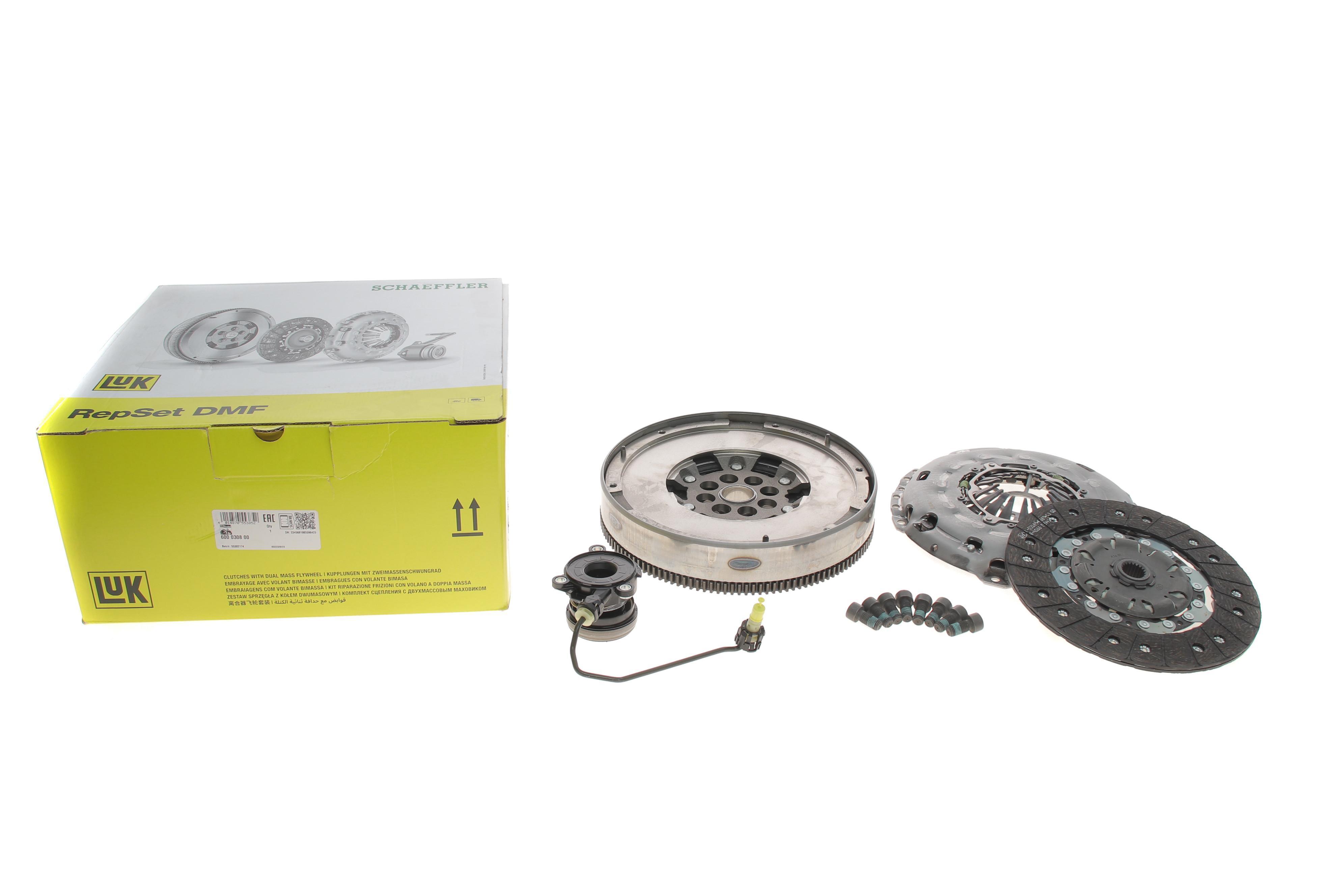 Демпфер + комплект зчеплення Opel Astra J 1.7CDTI 09-15, 74/81/92/96kw