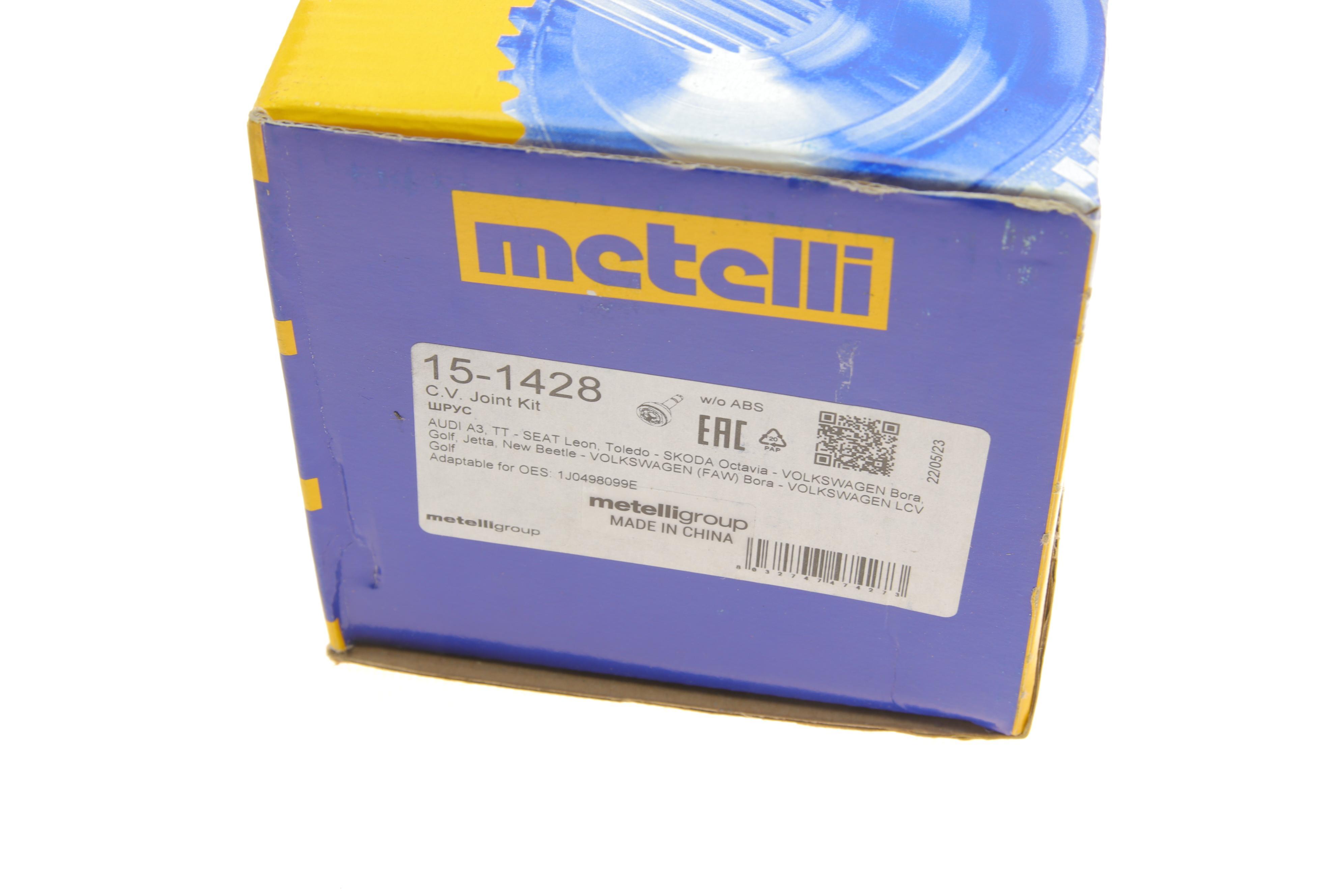 ШРКШ (зовнішній) Audi A3 96-03/Skoda Octavia 00-10/Seat Leon/VW Golf 97-06 (36z/27z/53mm/98mm/40mm)