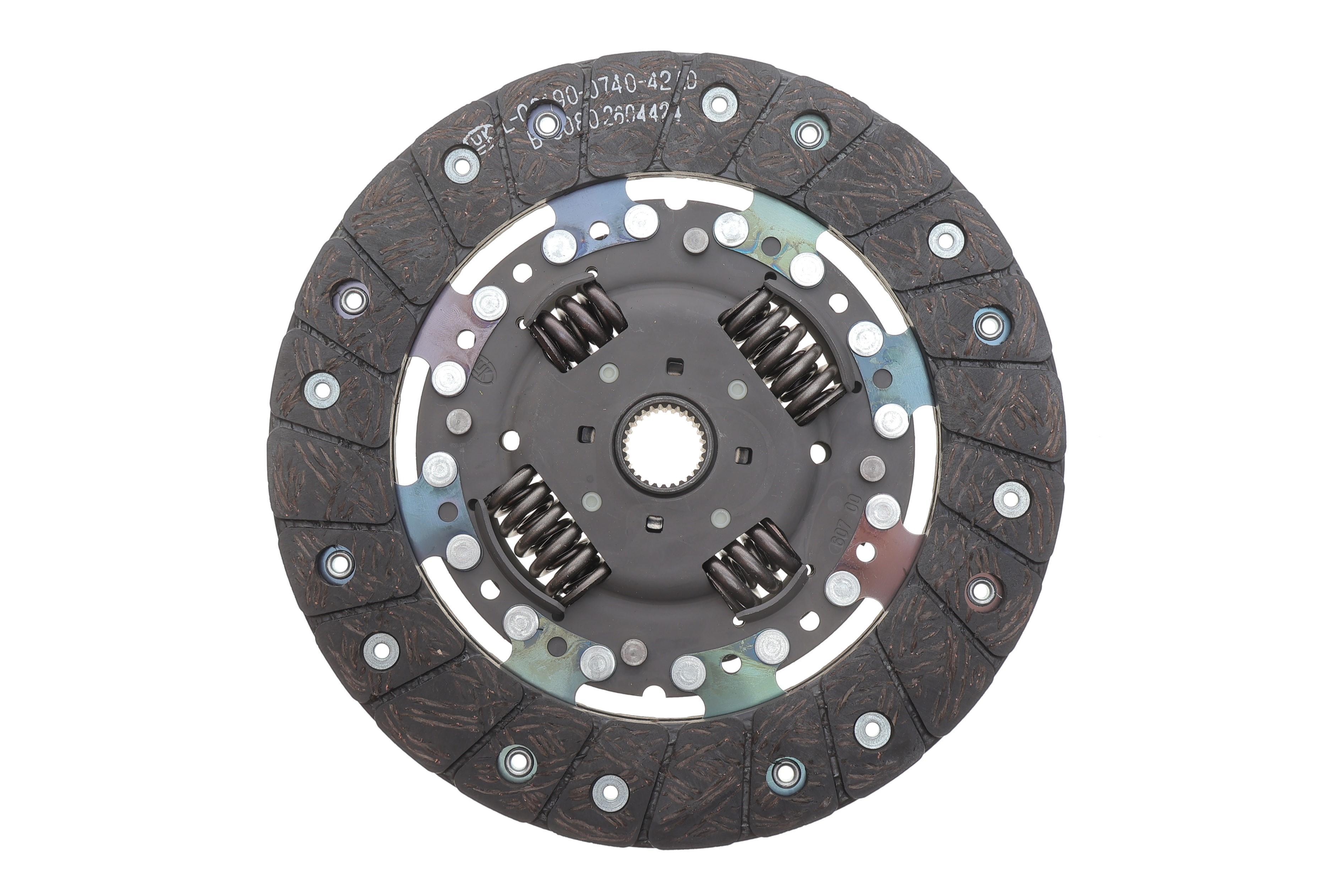 Диск зчеплення VW Caddy II 1.9SDI 95-04/Golf II-IV 1.3-2.0 86-02 (d=210mm)