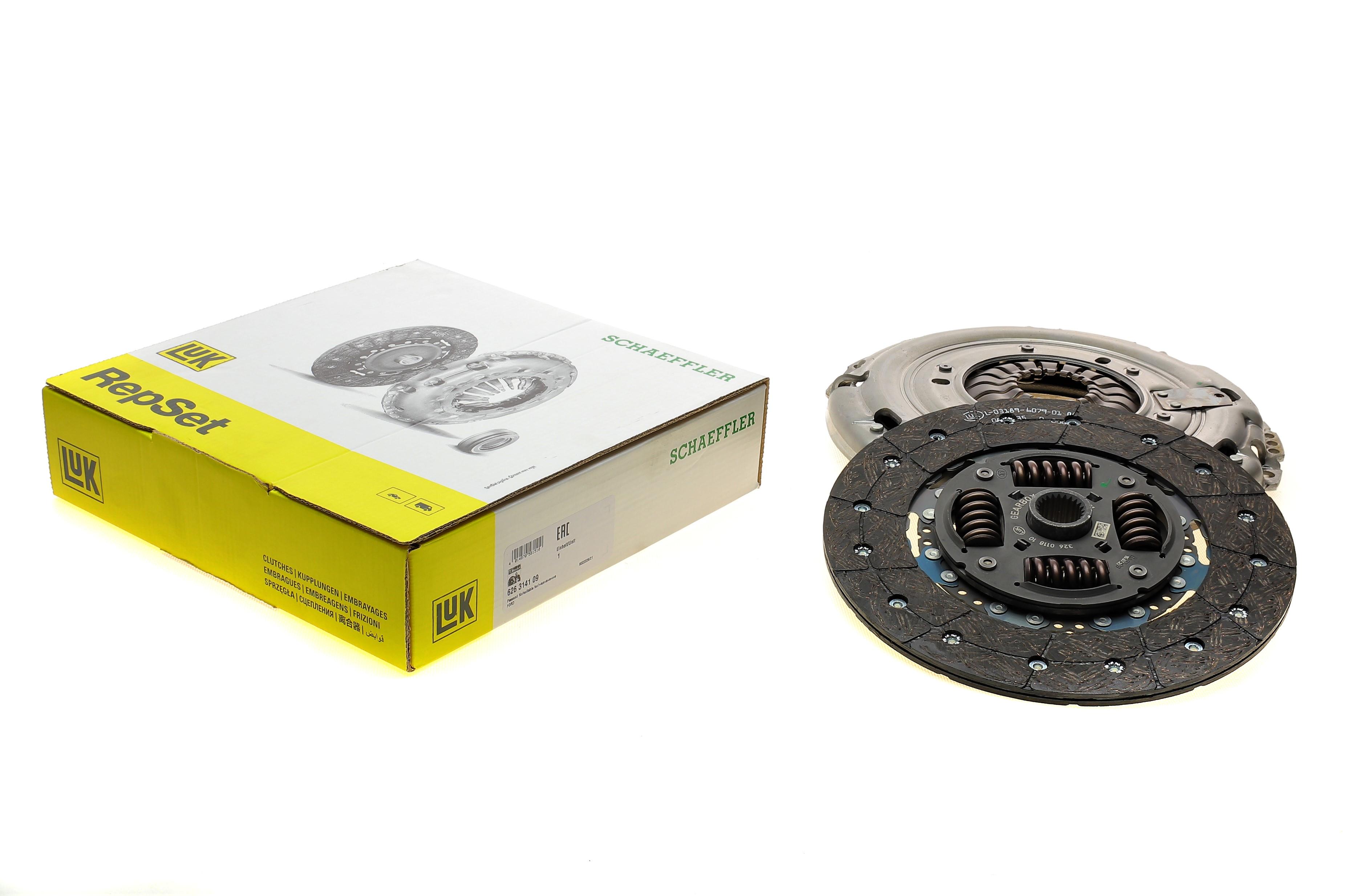 Комплект зчеплення Ford Transit Custom V362 2.0 EcoBlue 15- (d=260mm), 77/96/125kw