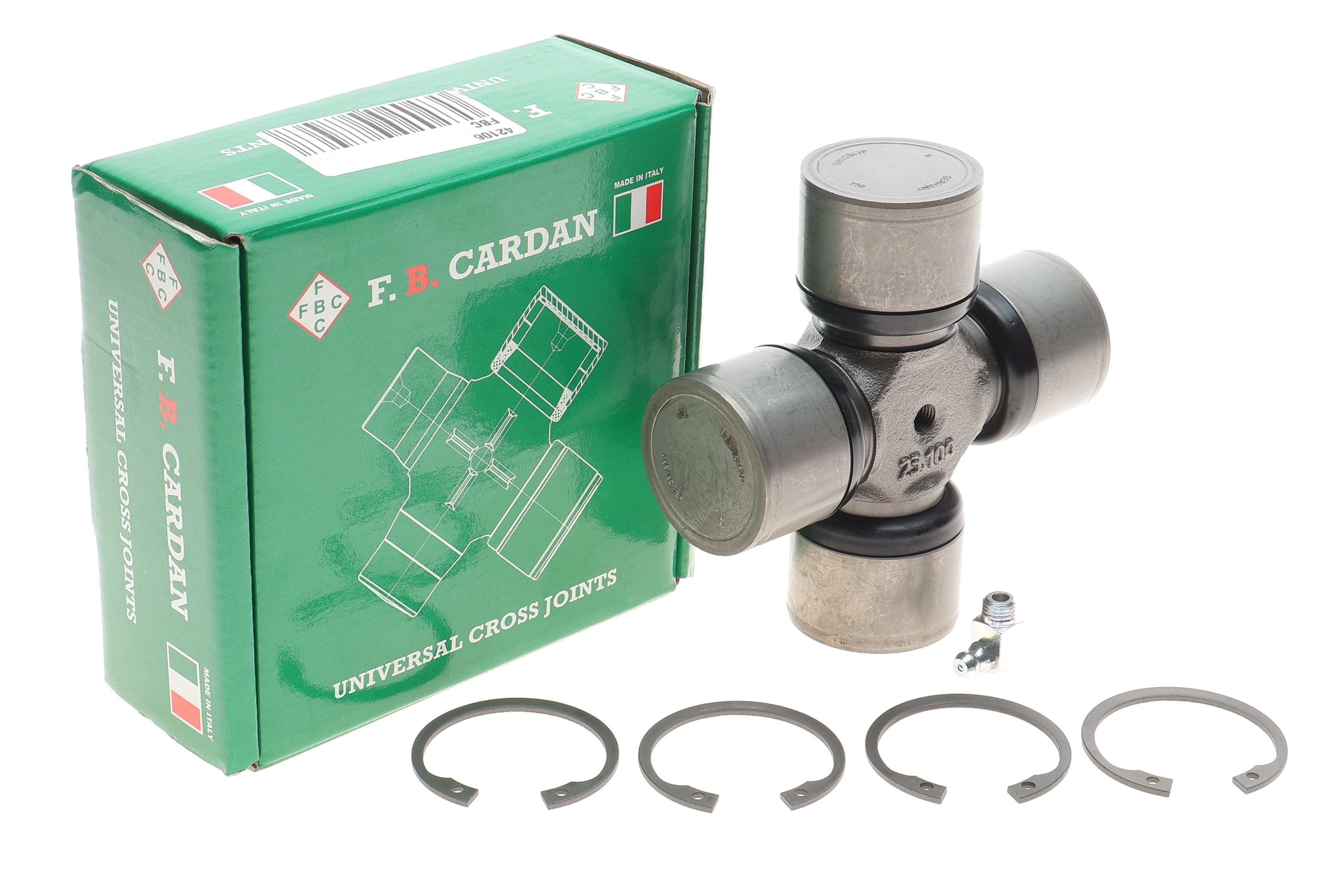 Хрестовина кардана MB 814 (42x106) (з масленкою) (INA)