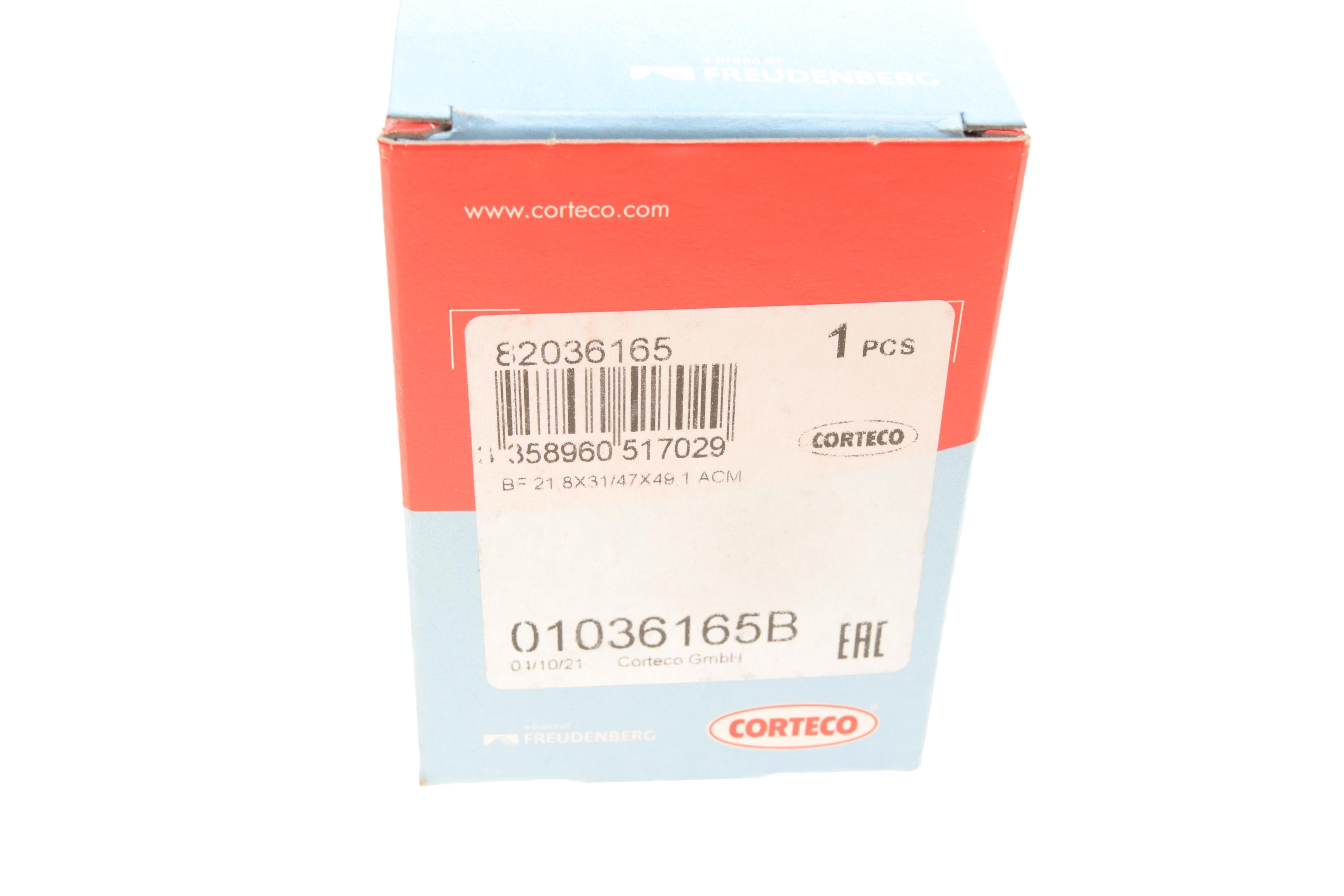 Сальник вала первинного КПП VW Caddy III 1.6-2.0TDI 04-10 (21.8x47x49.1) (лійка)