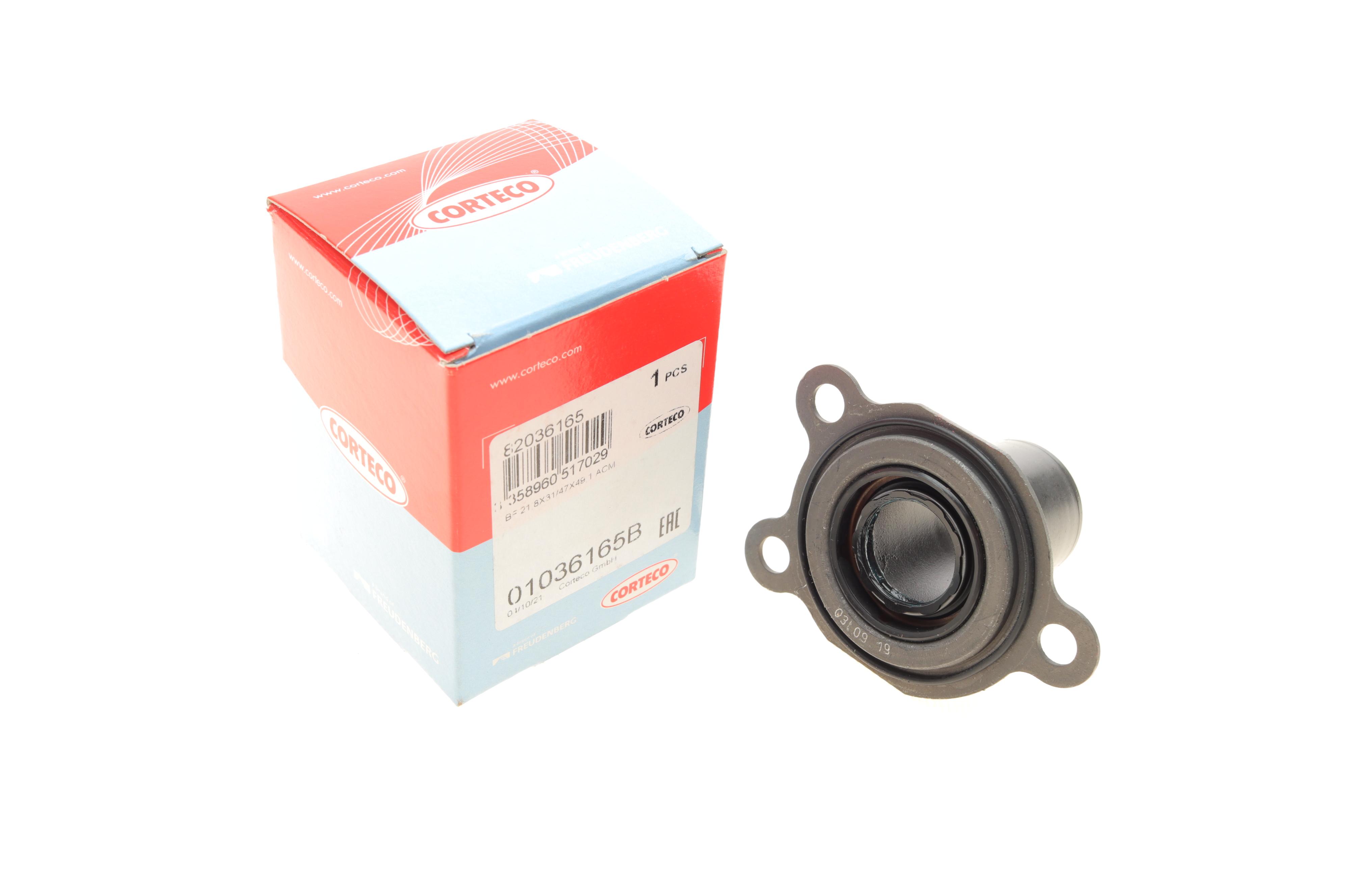 Сальник вала первинного КПП VW Caddy III 1.6-2.0TDI 04-10 (21.8x47x49.1) (лійка)