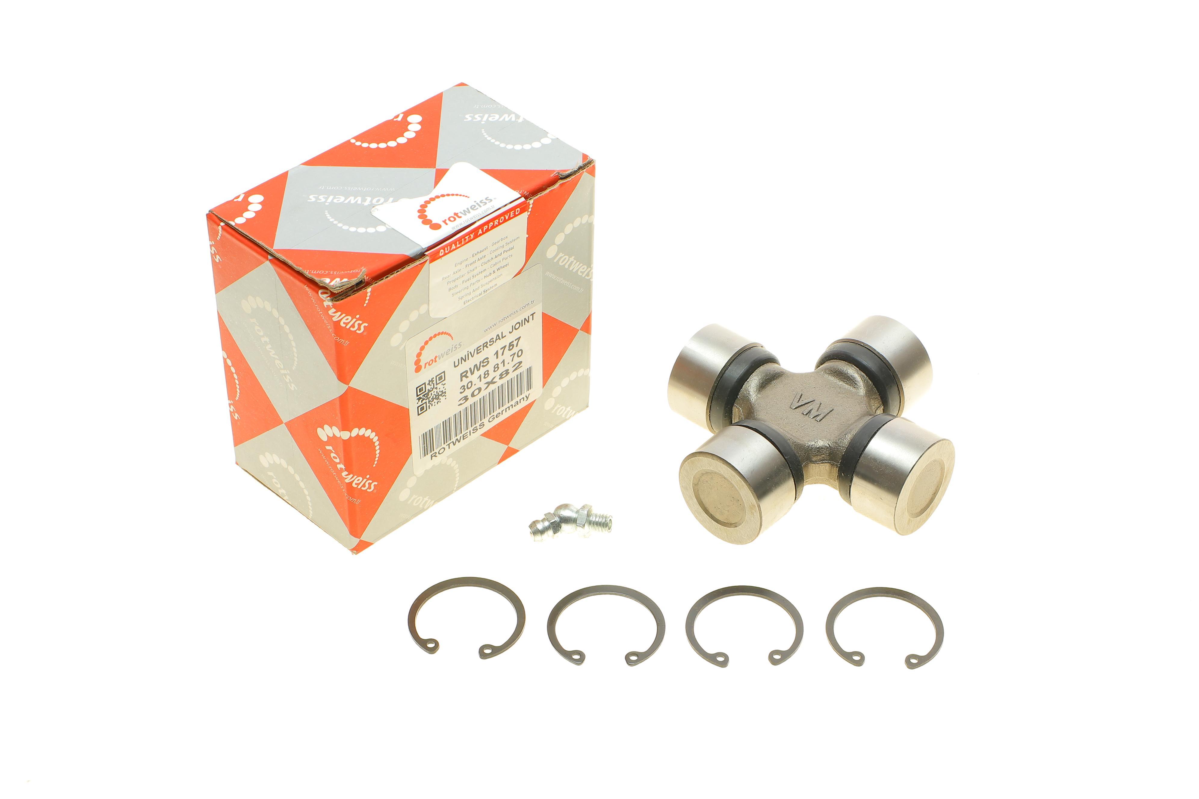 Хрестовина кардана Ford Transit 00-/Renault Master 3 10- (30x82)