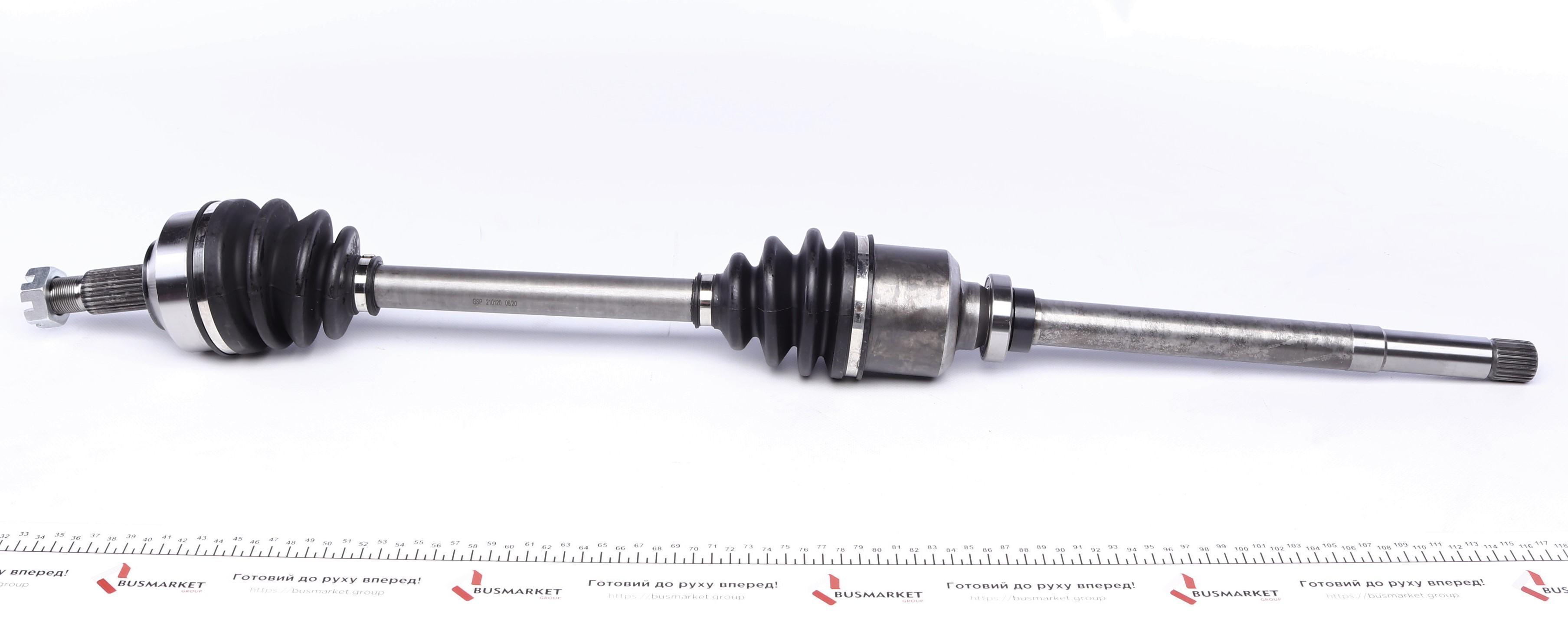 Піввісь Fiat Scudo 1.6/2.0/1.9D 96-07 (R) (27x24x928)