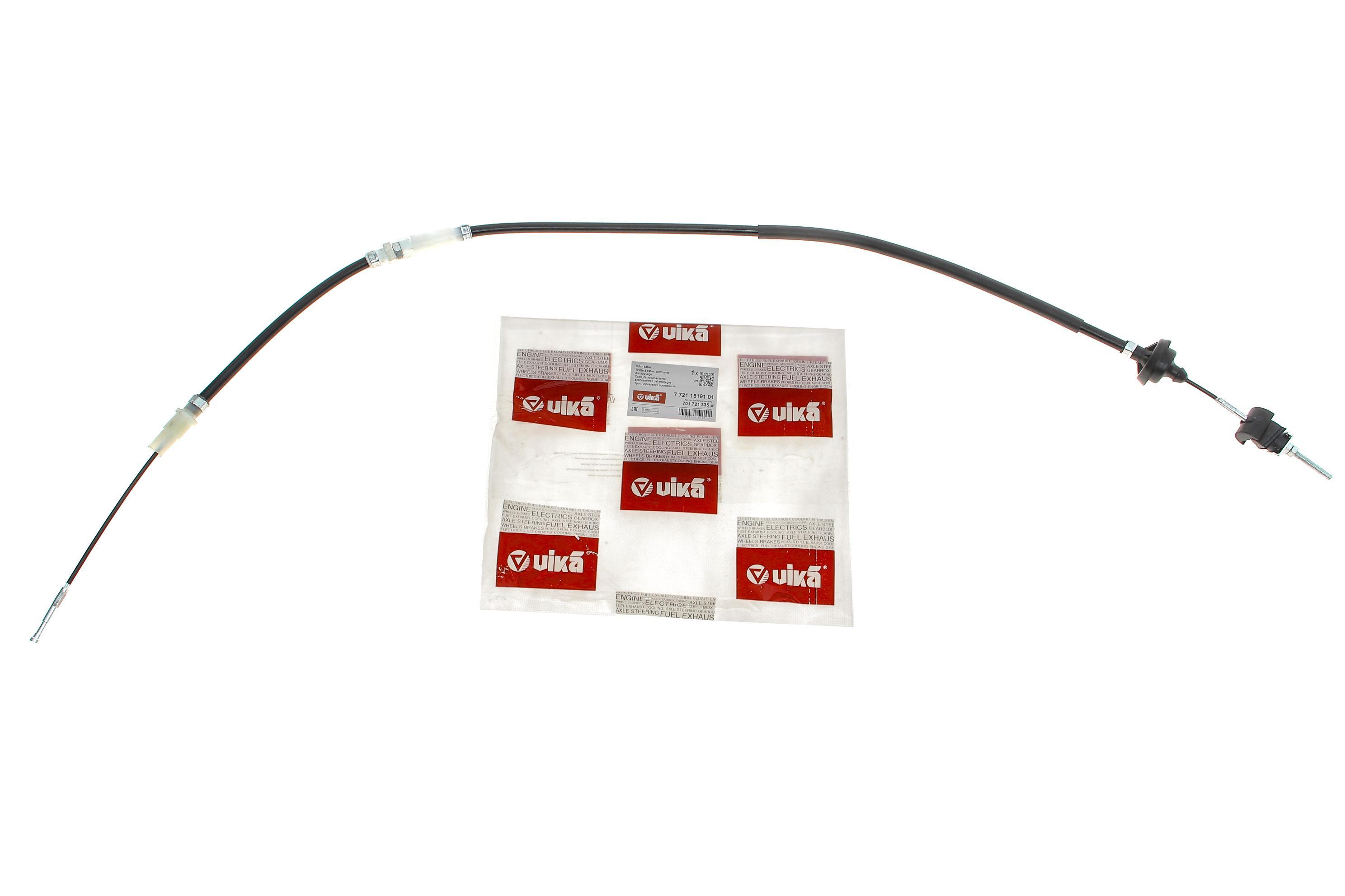 Трос зчеплення VW T4 91- (ручна натяжка)