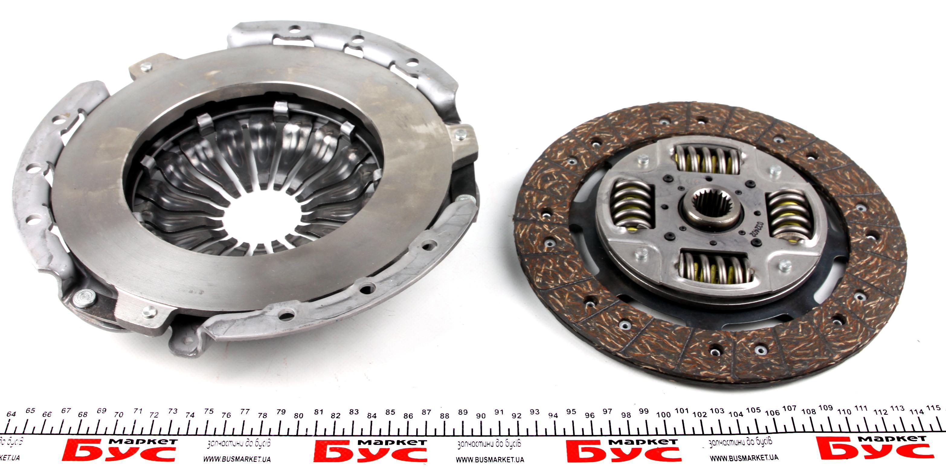 Комплект зчеплення Renault Master/Trafic 2.0 - 2.5 CDTI 06- (d=240mm) (аналог 826816)(замінено 96222