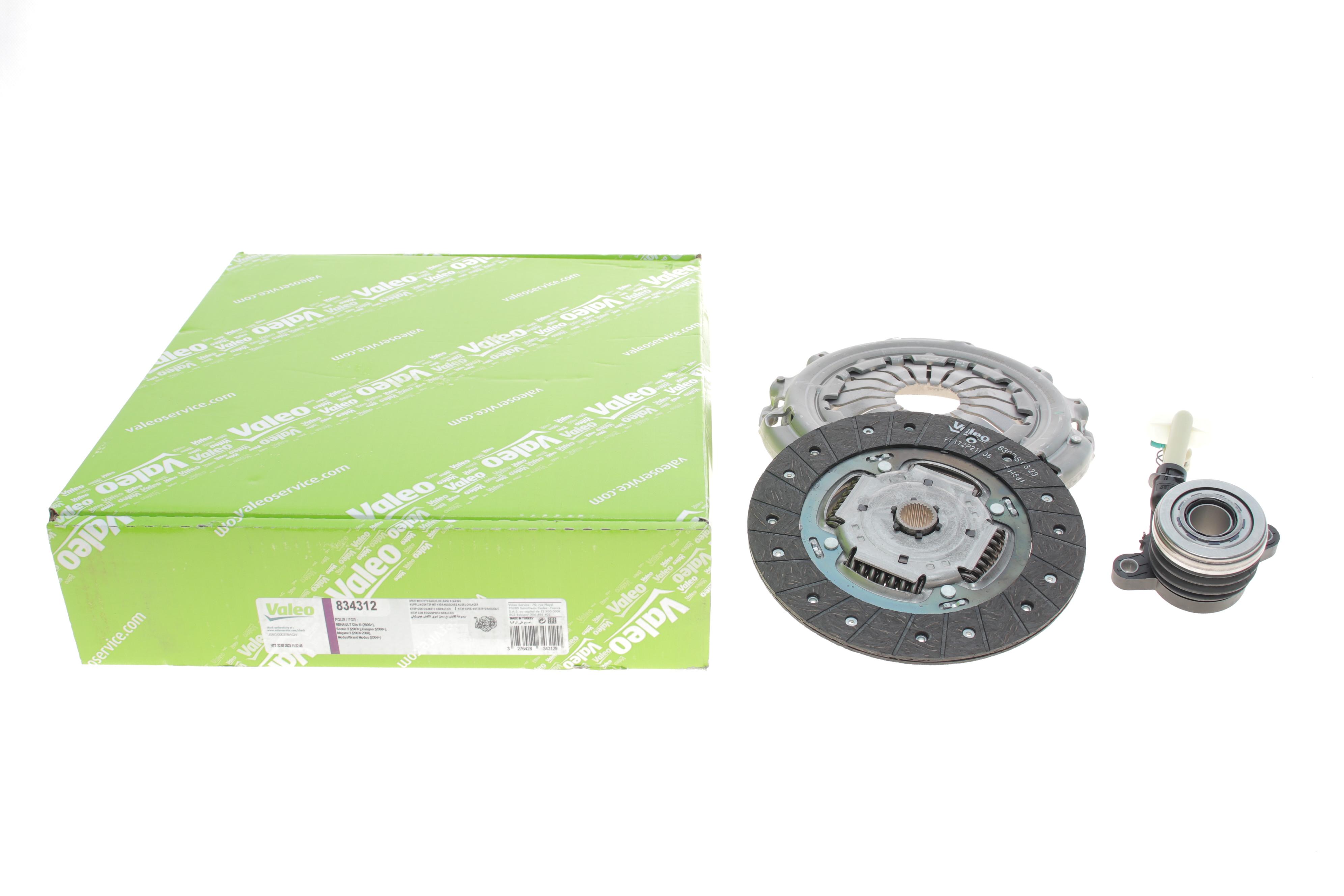 Комплект зчеплення Renault Kangoo 1.5dCi 08- (d=215mm) z=26 (+вижимний)