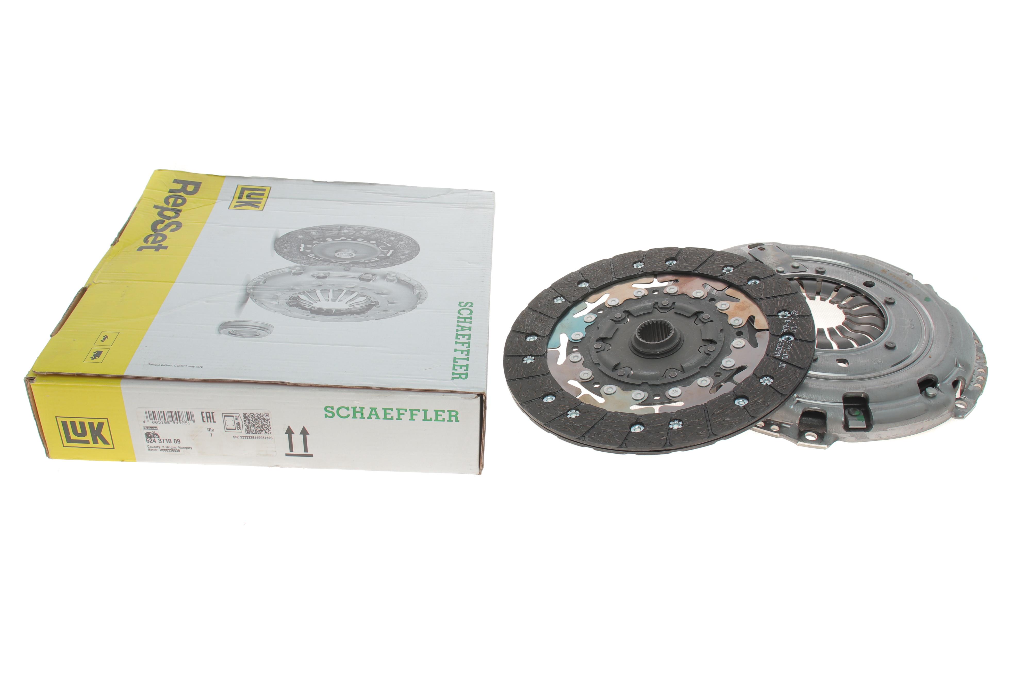 Комплект зчеплення Ford Focus 1.6 TDCi 04-12