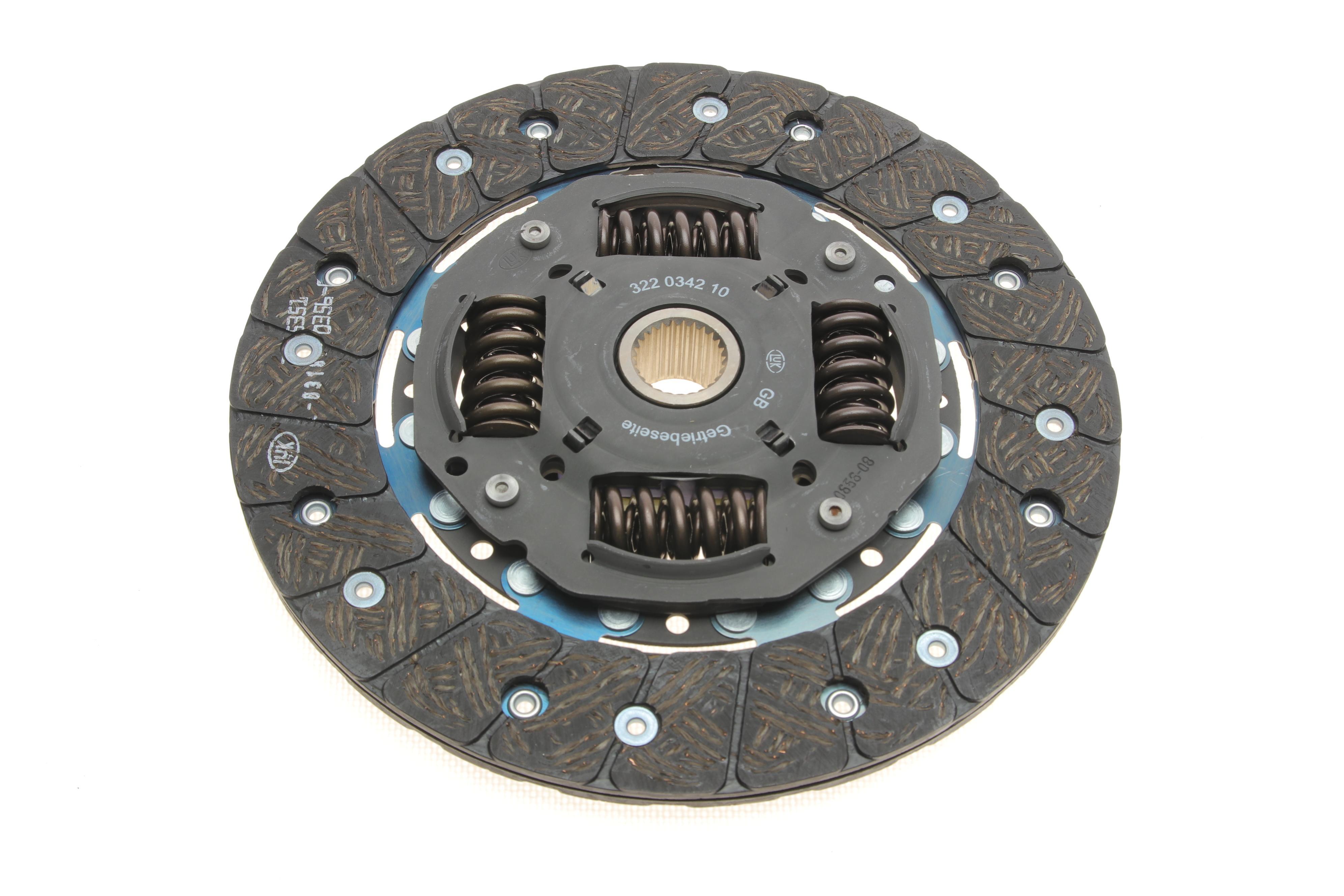 Комплект зчеплення Renault Kangoo 1.5dC, 50-66kw 08- (d=220mm), K9K