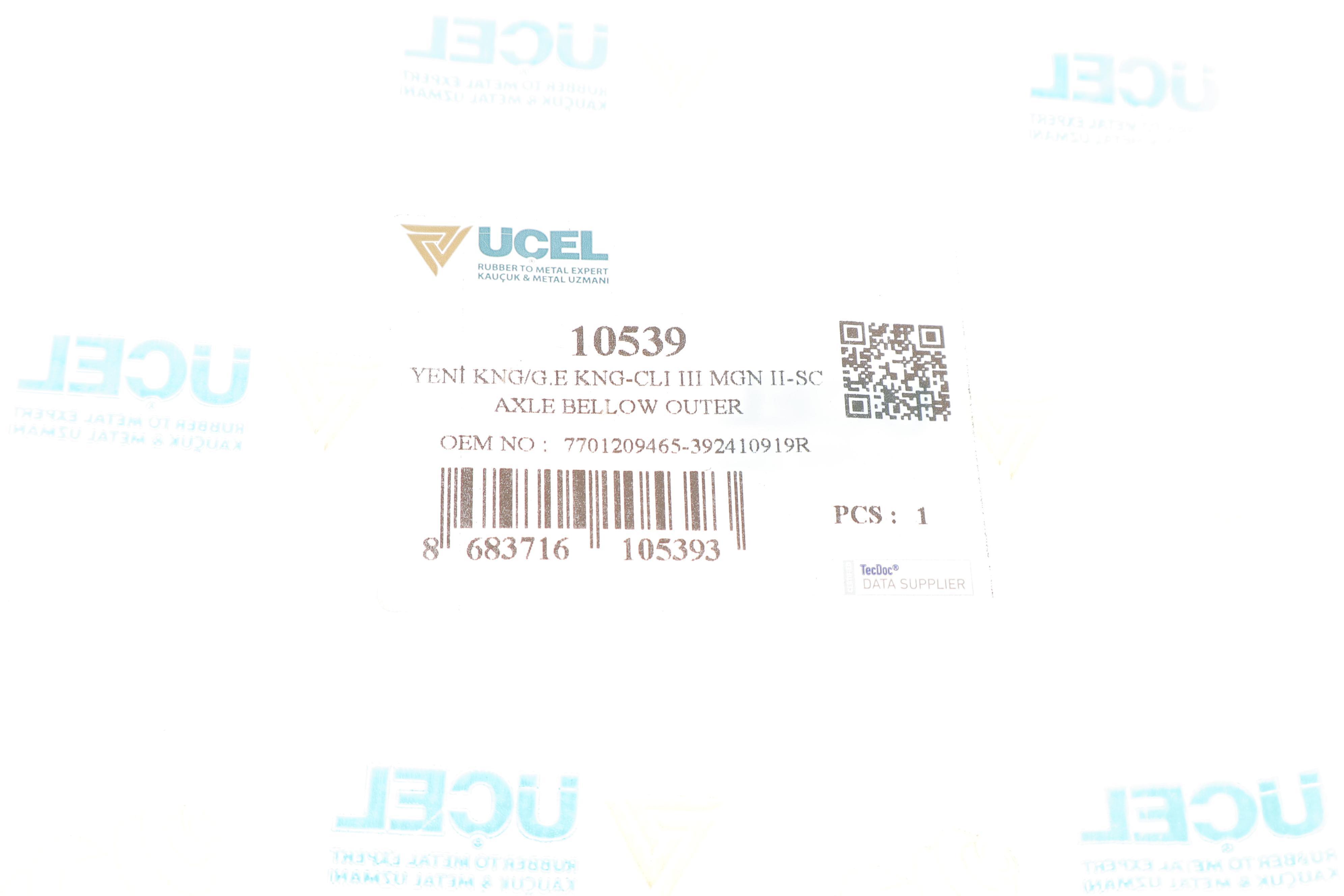 Пильник ШРКШ (зовнішній) Renault Twingo 1.5 dCi 08- (24.5x77x101) (к-кт)