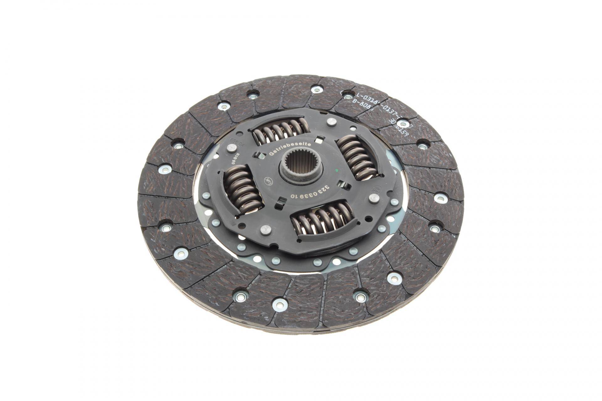 Комплект зчеплення VW Caddy II 1.9TDI (230mm) 95-04