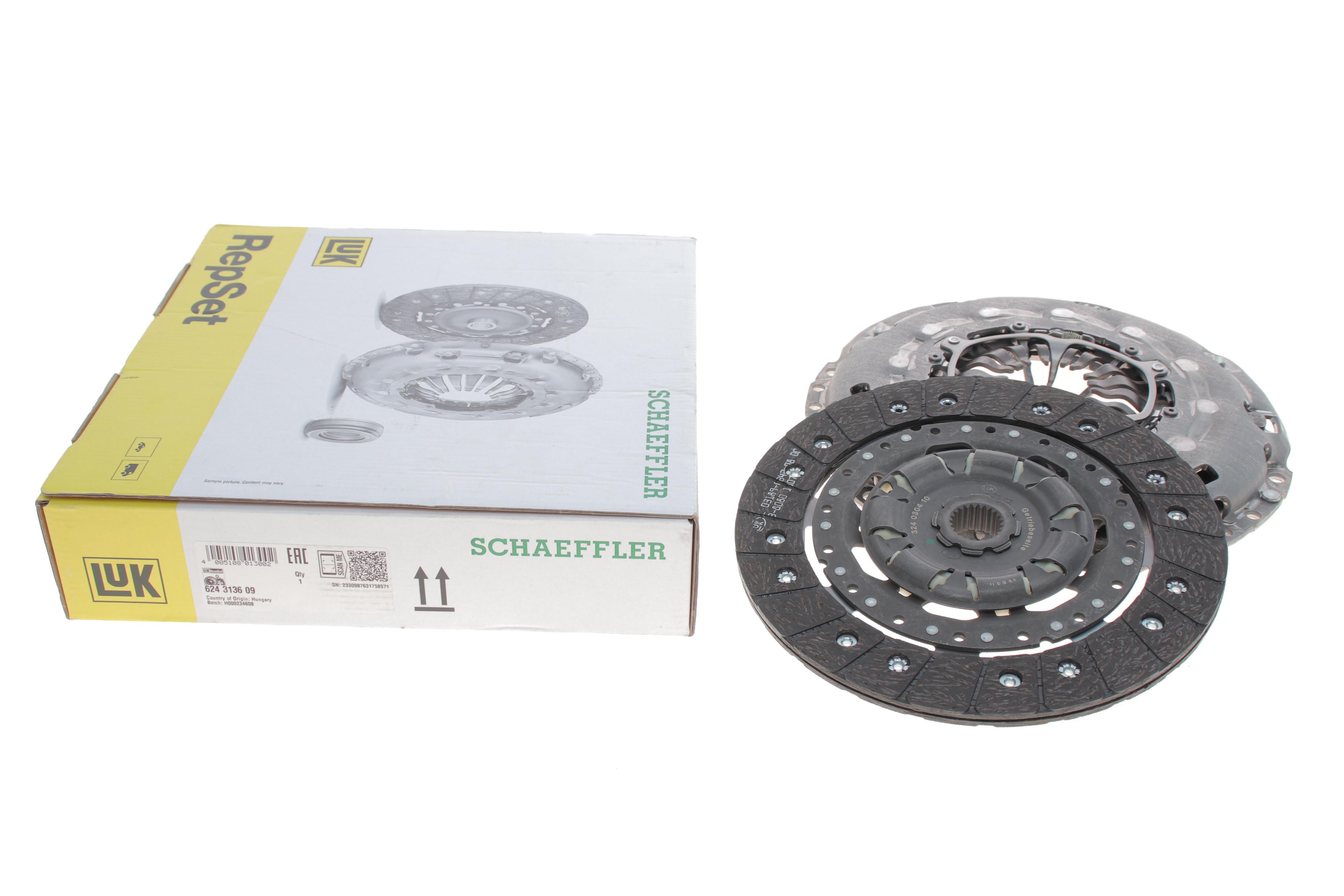 Комплект зчеплення Ford Mondeo III 2.0 TDCi/TDDi 00-09, d=240mm