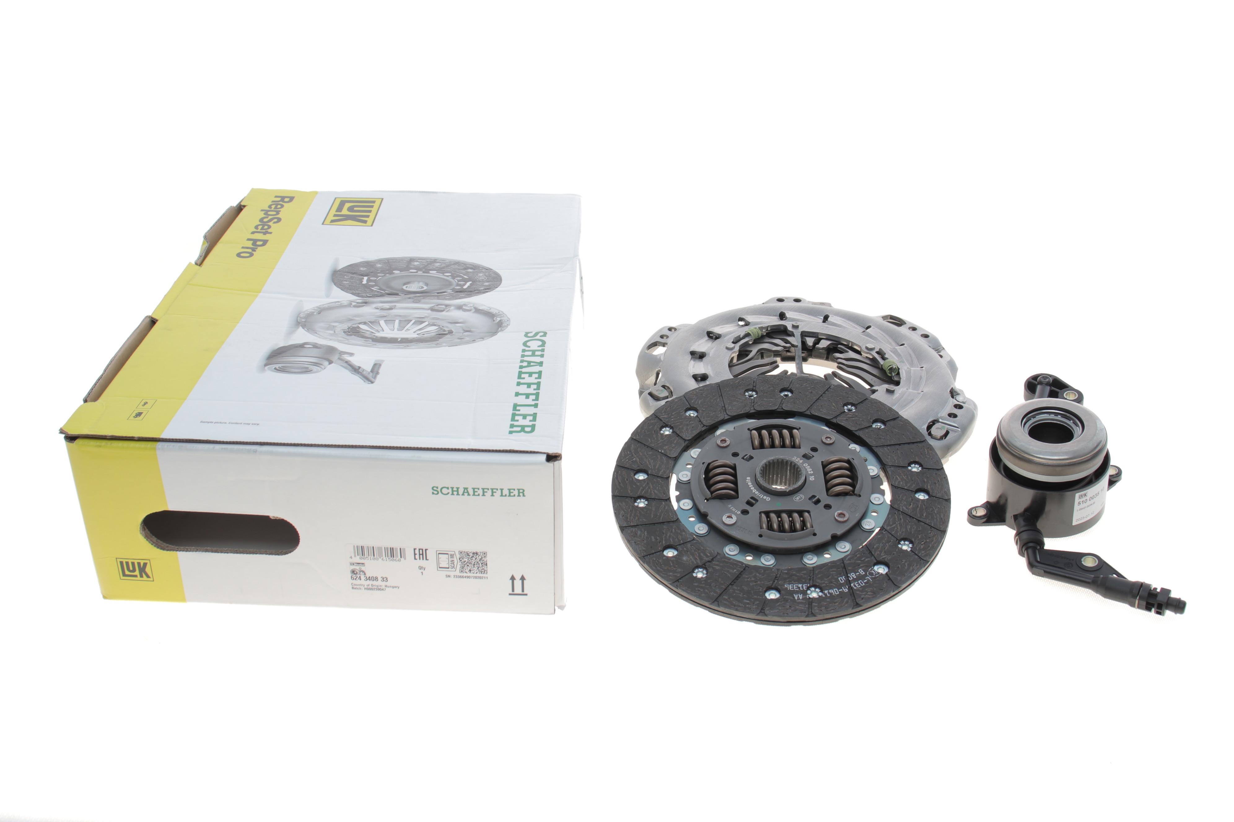 Комплект зчеплення MB Sprinter 2.2CDI OM651 09-/VW Crafter 30-50 2.5TDI, 06-13, 65-100kw