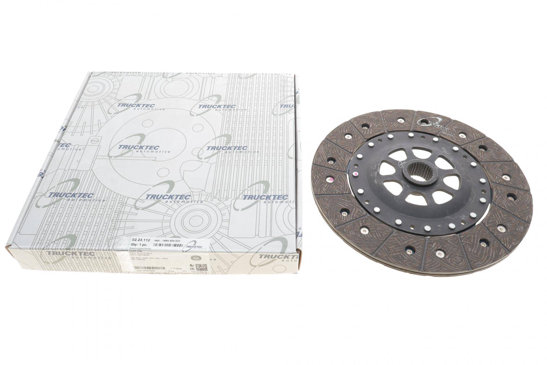 Диск зчеплення MB Sprinter 312 2.9TDI (d=250mm)