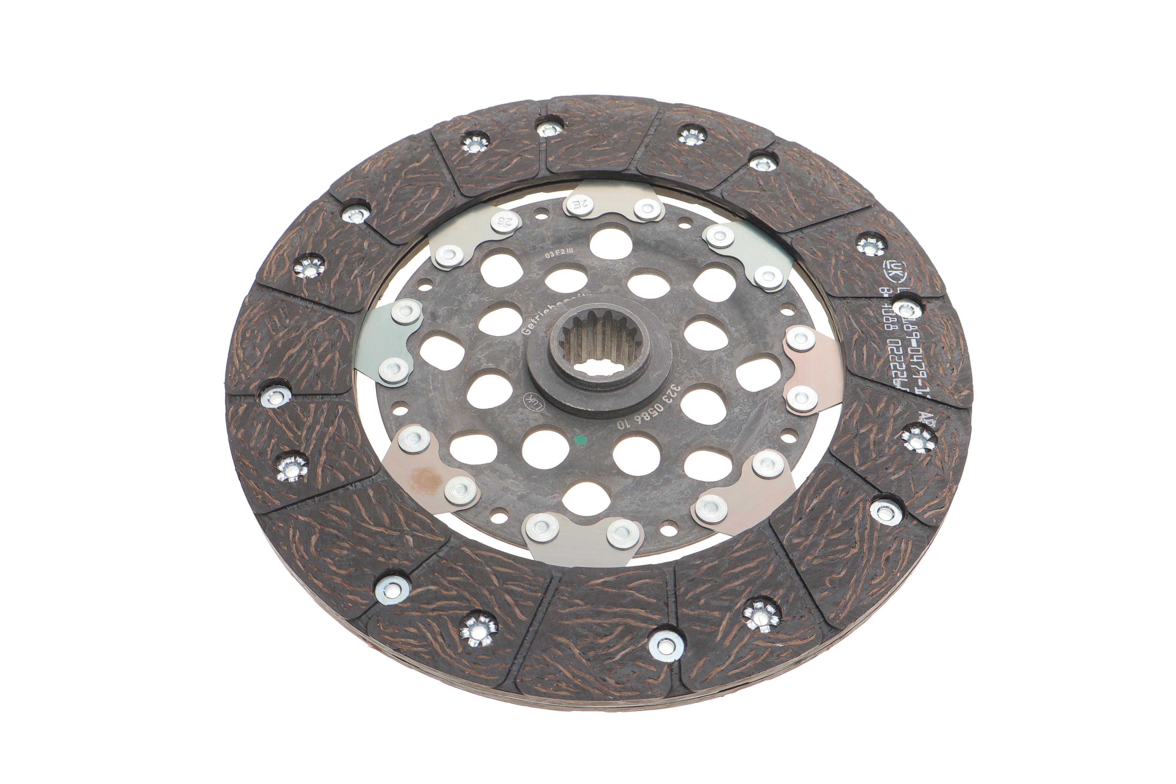 Демпфер + комплект зчеплення Opel Combo 1.7CDTI 16V 04-11 (74kw) d=228mm (z=14)