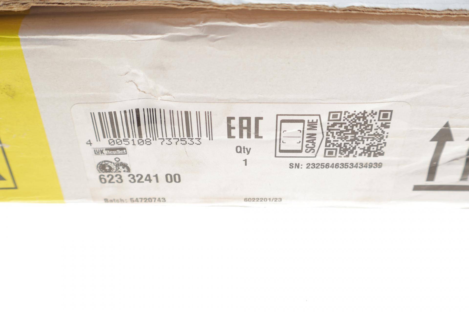 Комплект зчеплення Citroen Berlingo/Peugeot Partner 1.6HDI 10-