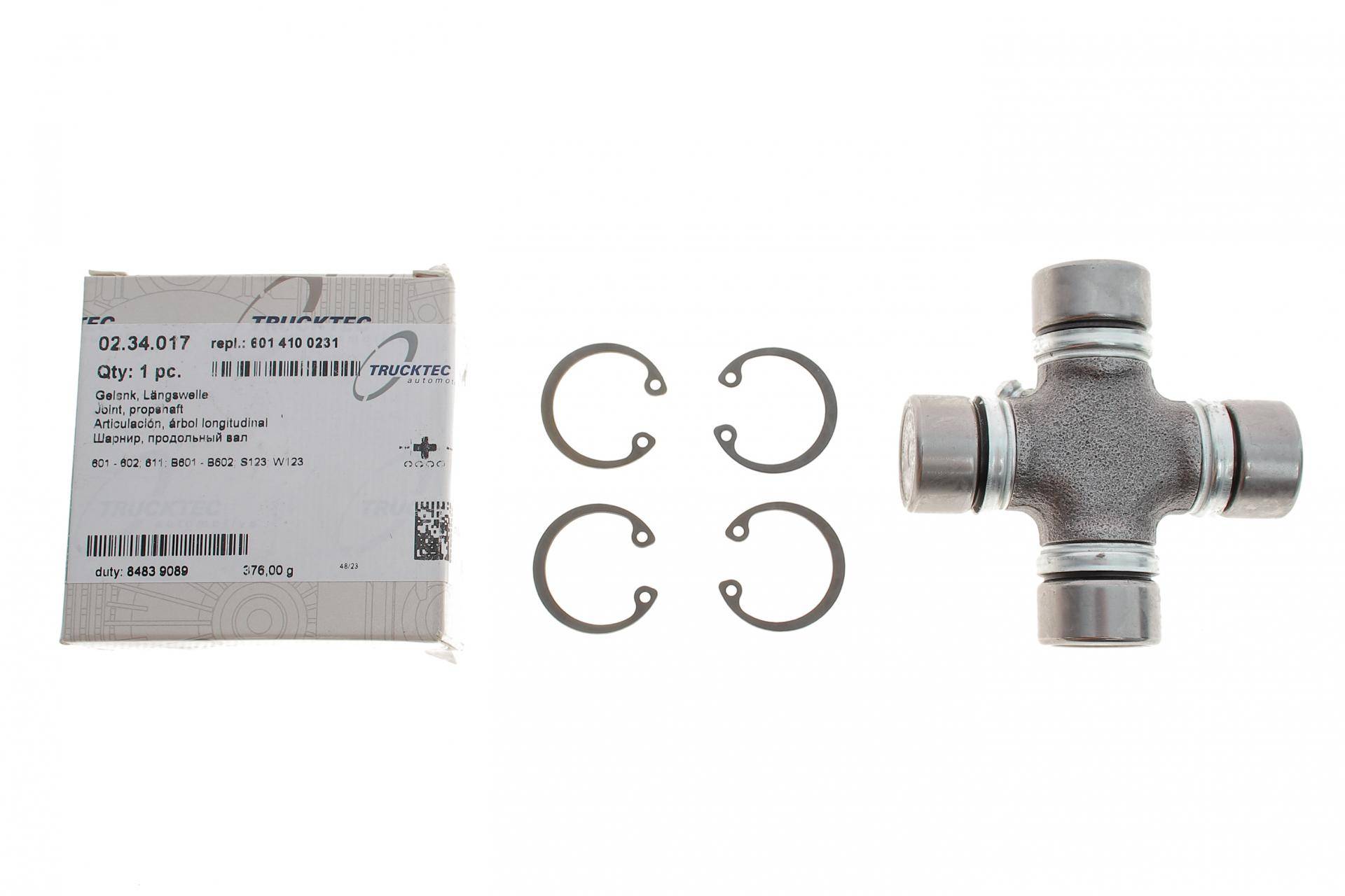 Хрестовина кардана DB 208-310/Vito (W639) (24x76)