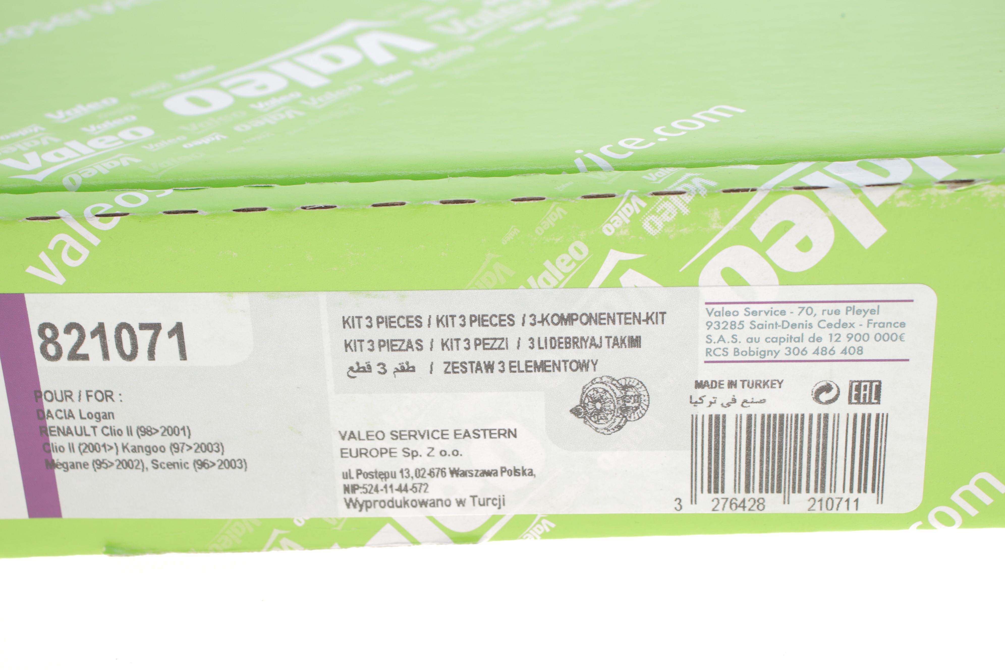 Комплект зчеплення Renault Megane 1.6 e/i 96-03/Dacia Logan 1.4-1.6 MPI/Bifuel (d=200mm)