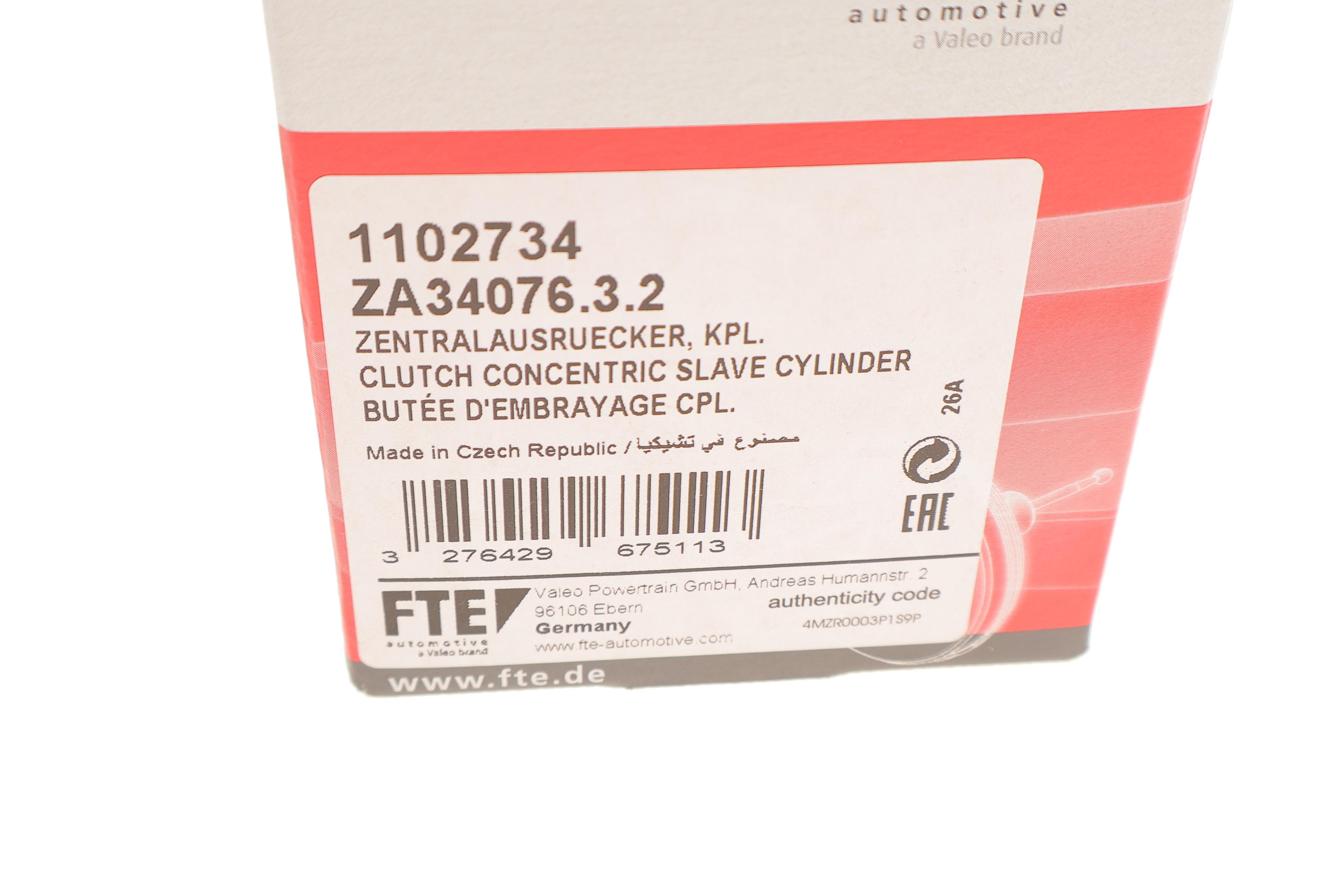 Підшипник вижимний Ford Transit 2.2TDCi 11- (SNR) = ZA34076.3.2