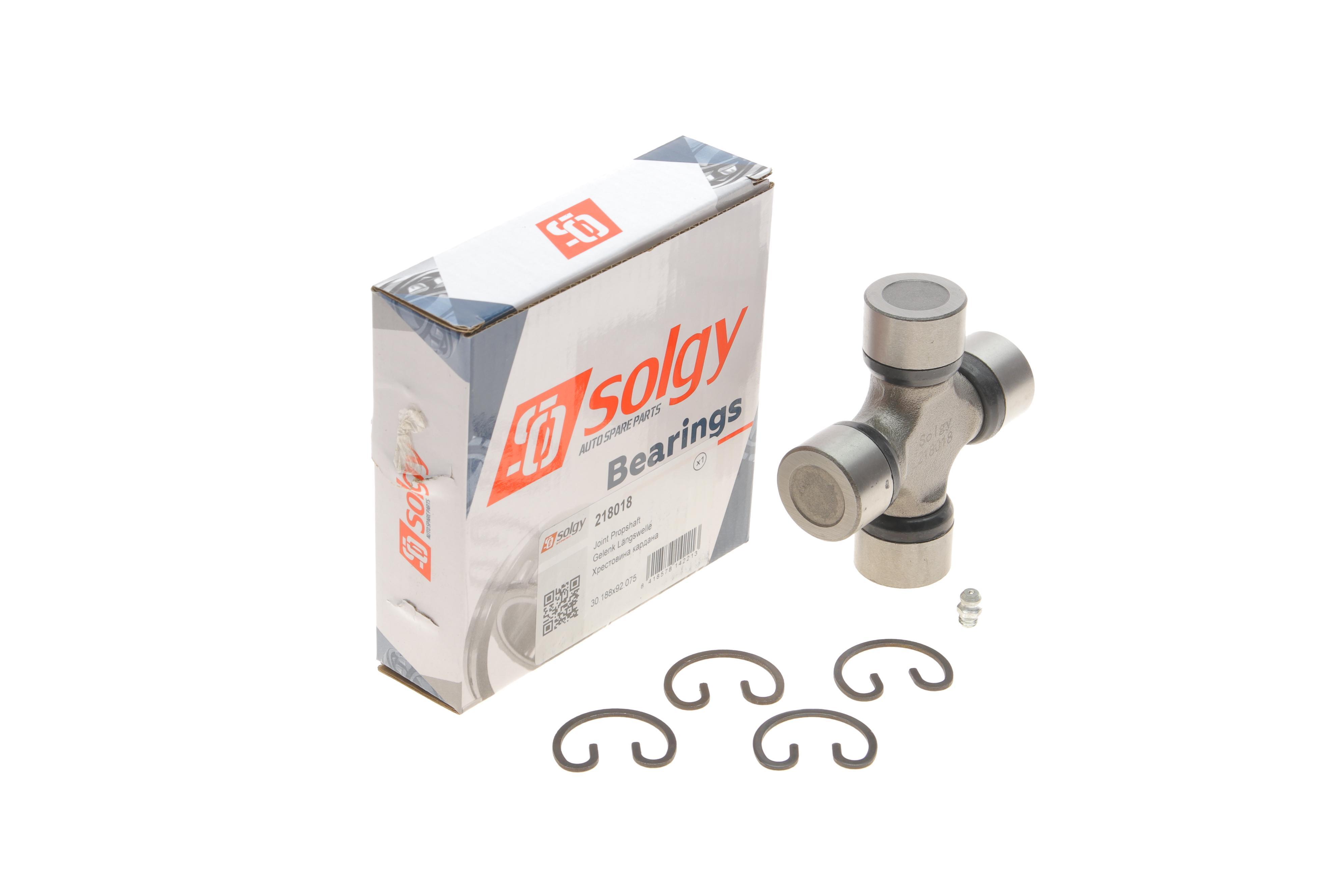 Хрестовина кардана Ford Transit V184 00- (30.188x92.075) (з масленкою)