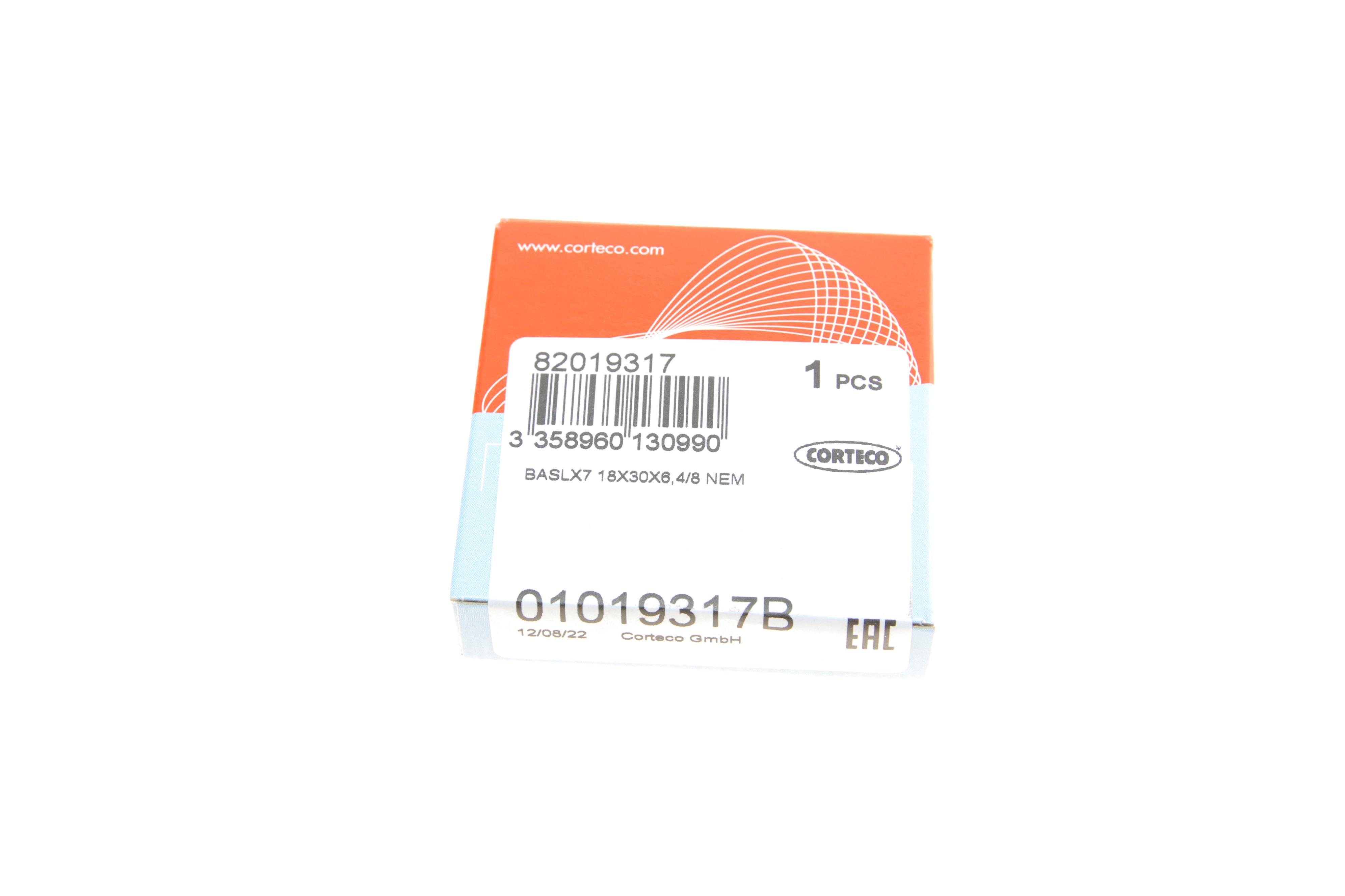 Сальник штока куліси VW Caddy II/Golf III/ IV (18x30x6.4/8mm)