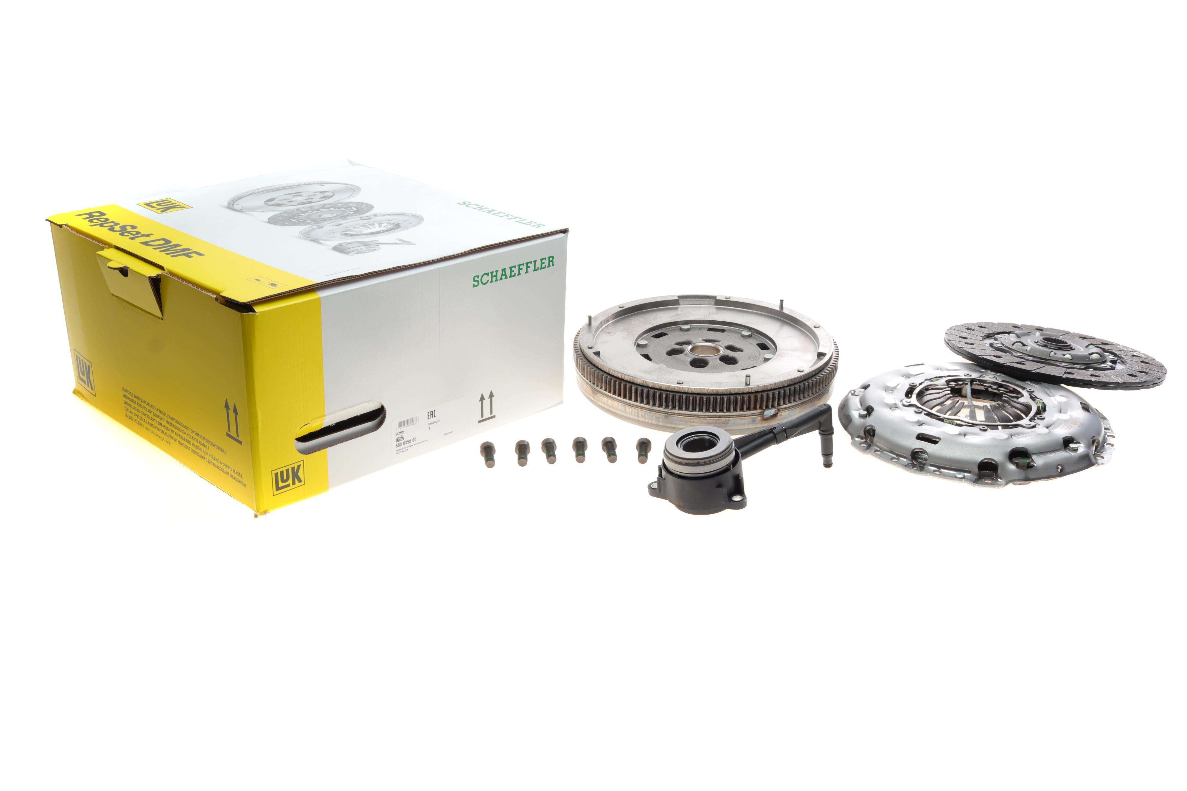 Демпфер + комплект зчеплення VW T5/T6 2.0 TDI 09- (+вижимний)