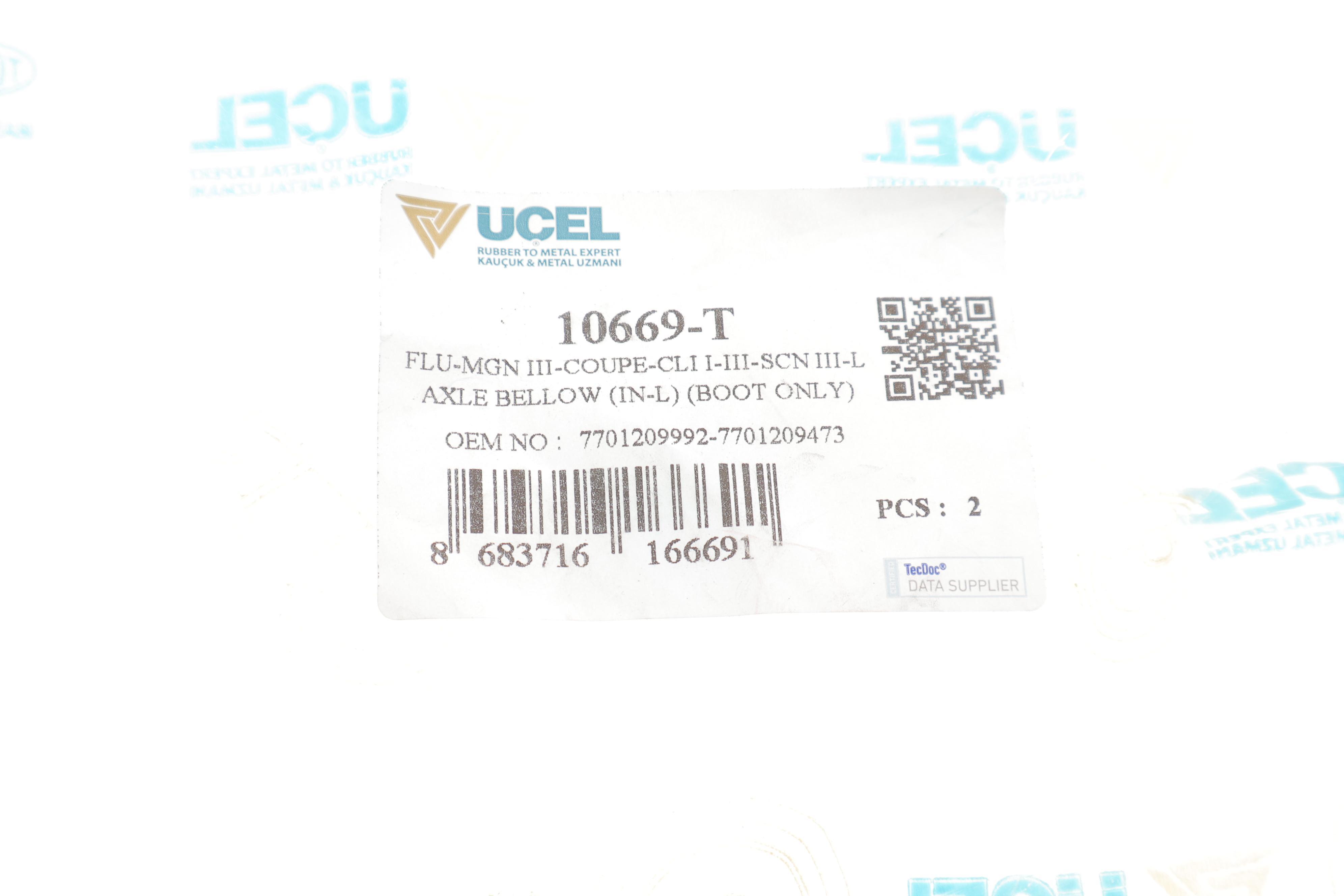 Пильник ШРКШ (внутрішній) Renault Kangoo 08- (21.5x69x95)