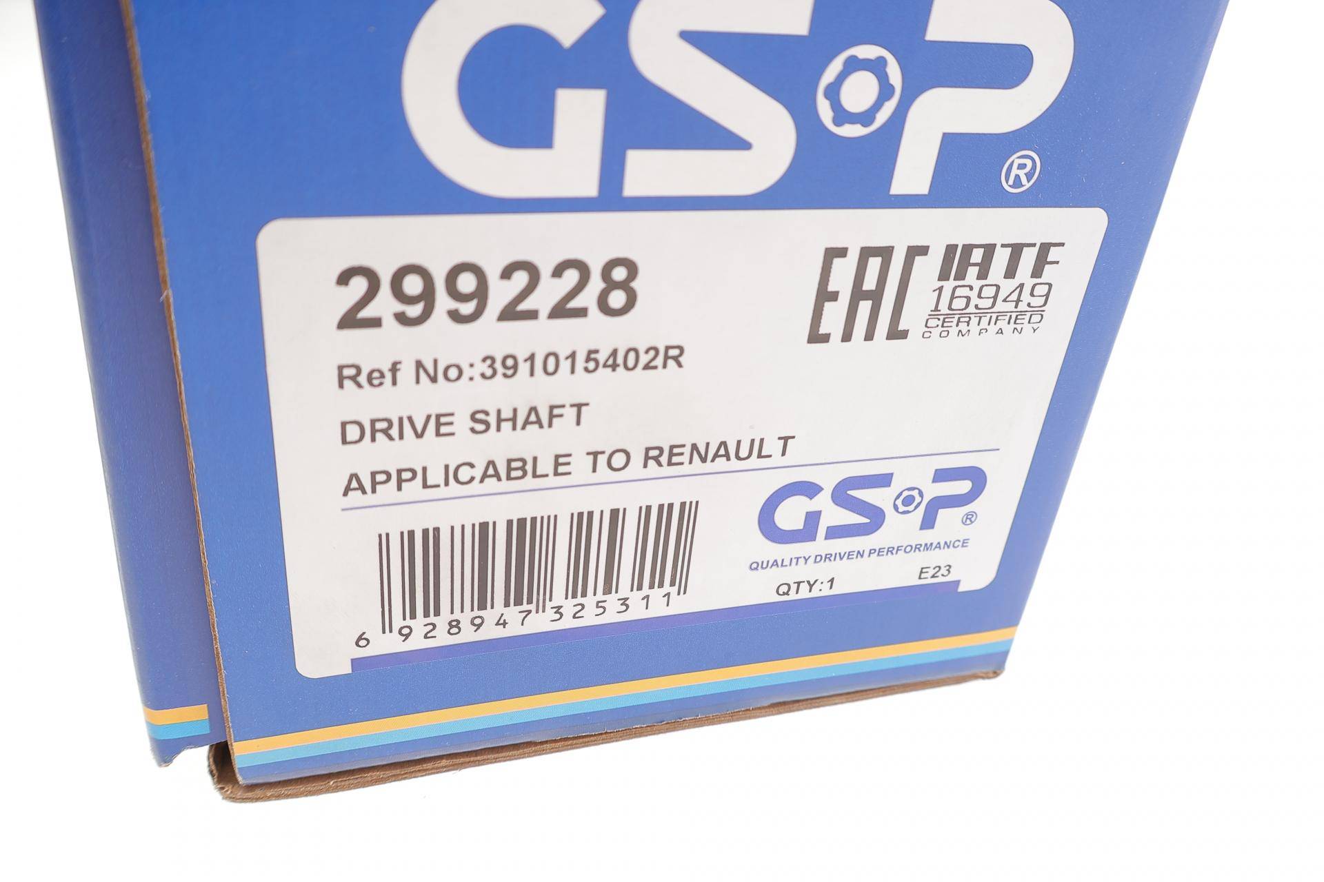 Піввісь Renault Kangoo 1.5dCi 08- (L) (27x26x675)