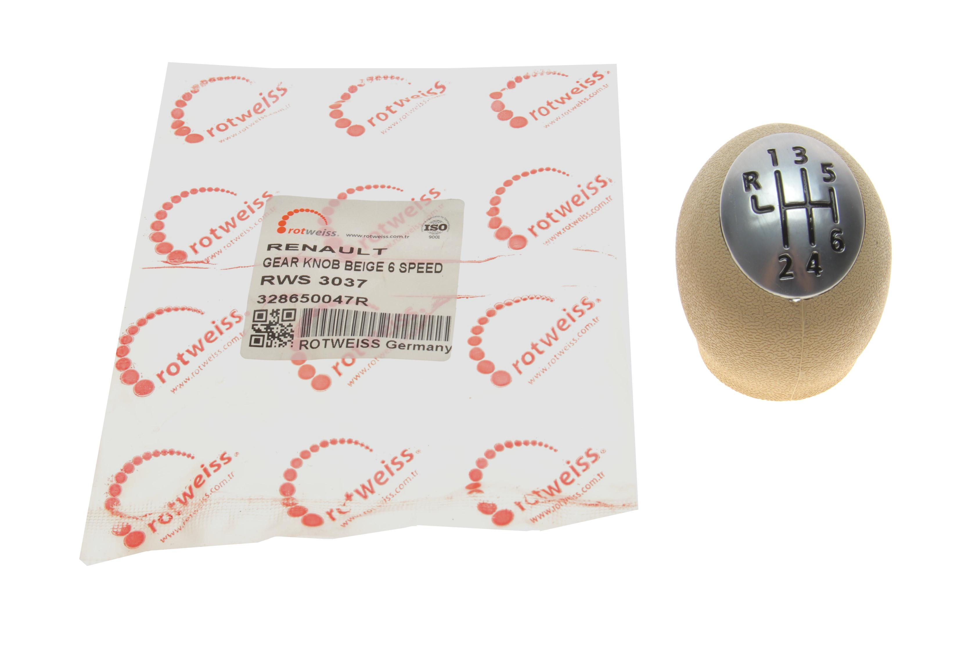 Ручка КПП Renault Megane/Scenic 09- (6-ступінчаста)