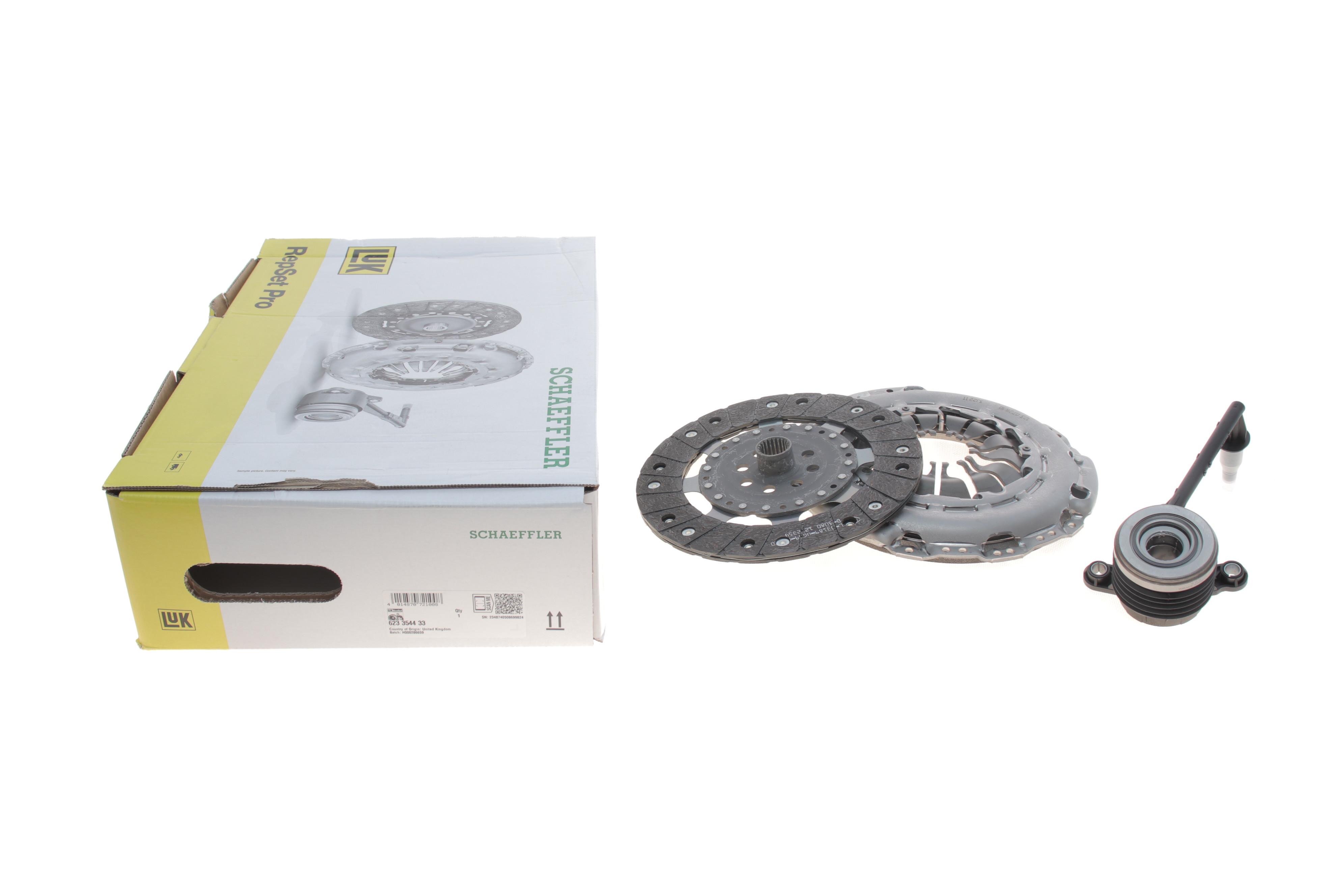 Комплект зчеплення Renault Kangoo 1.2TCe/1.5dCi 08-, (H5F/K9K)